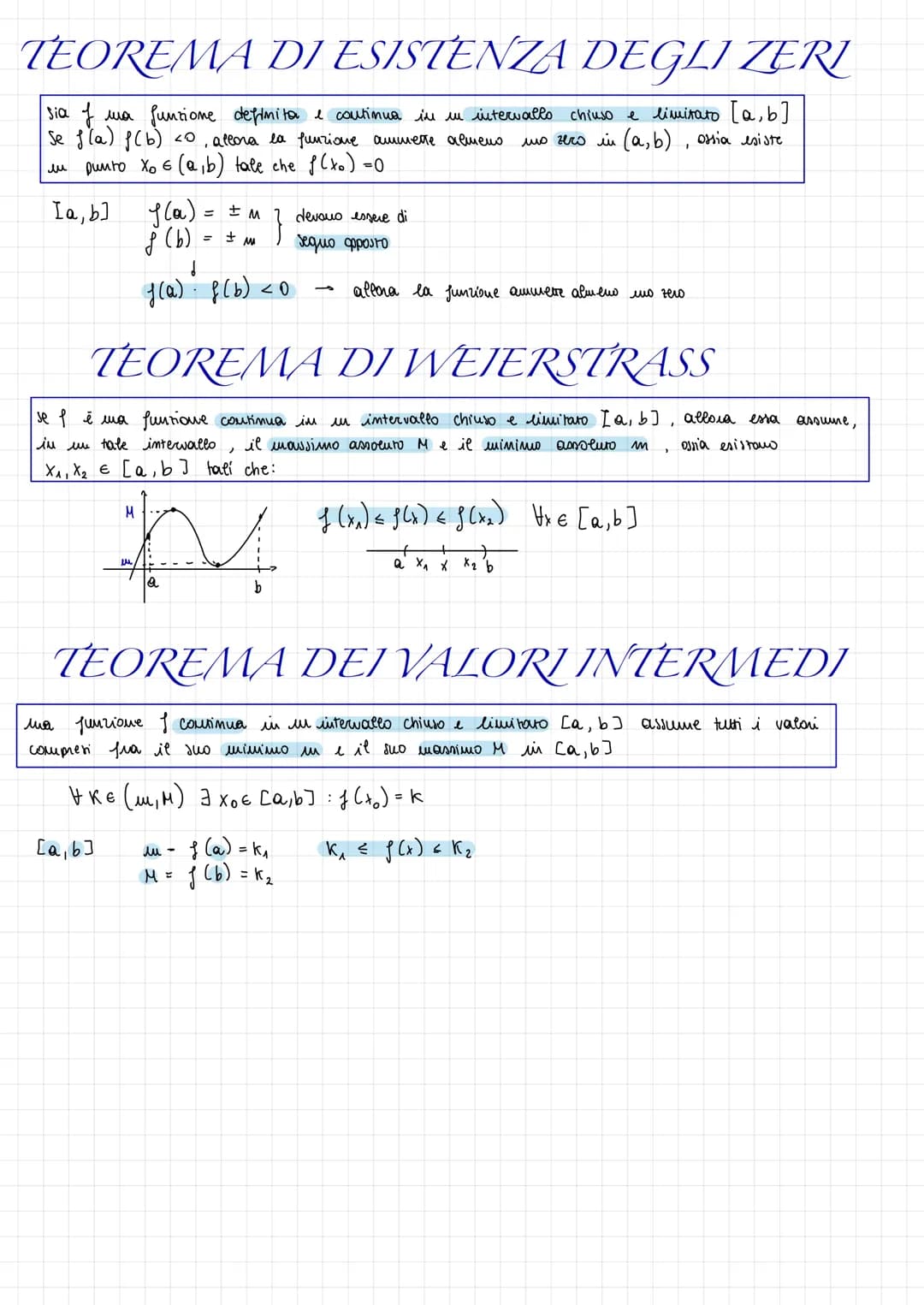 # LIMITI

Intervalli

- CHIUSO $Ia,b]$ $a \le x \le b$

- APERTO $(a, b)$ $a< x < b$

- CHIUSO SX, APERTO DX $Ia, b)$ $a \le x < b$

- APERT
