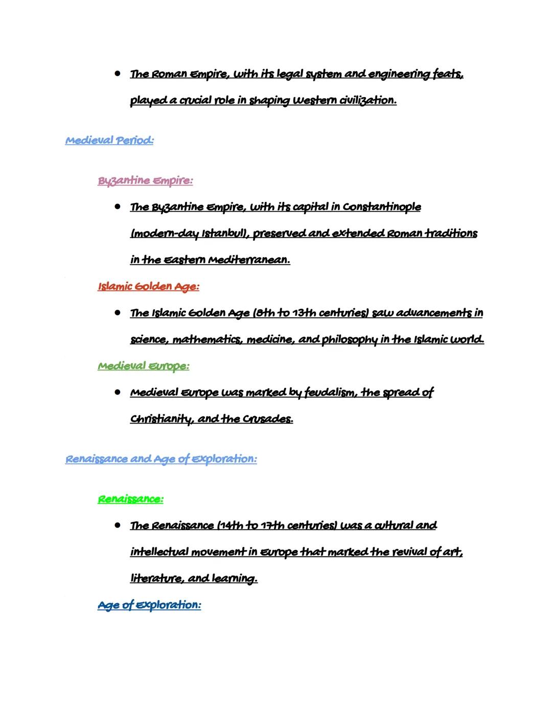 World Hsitory Notes

Ancient Civilizations:

Mesopotamia:

• Mesopotamia, located between the Tigris and Euphrates rivers, is
often called t