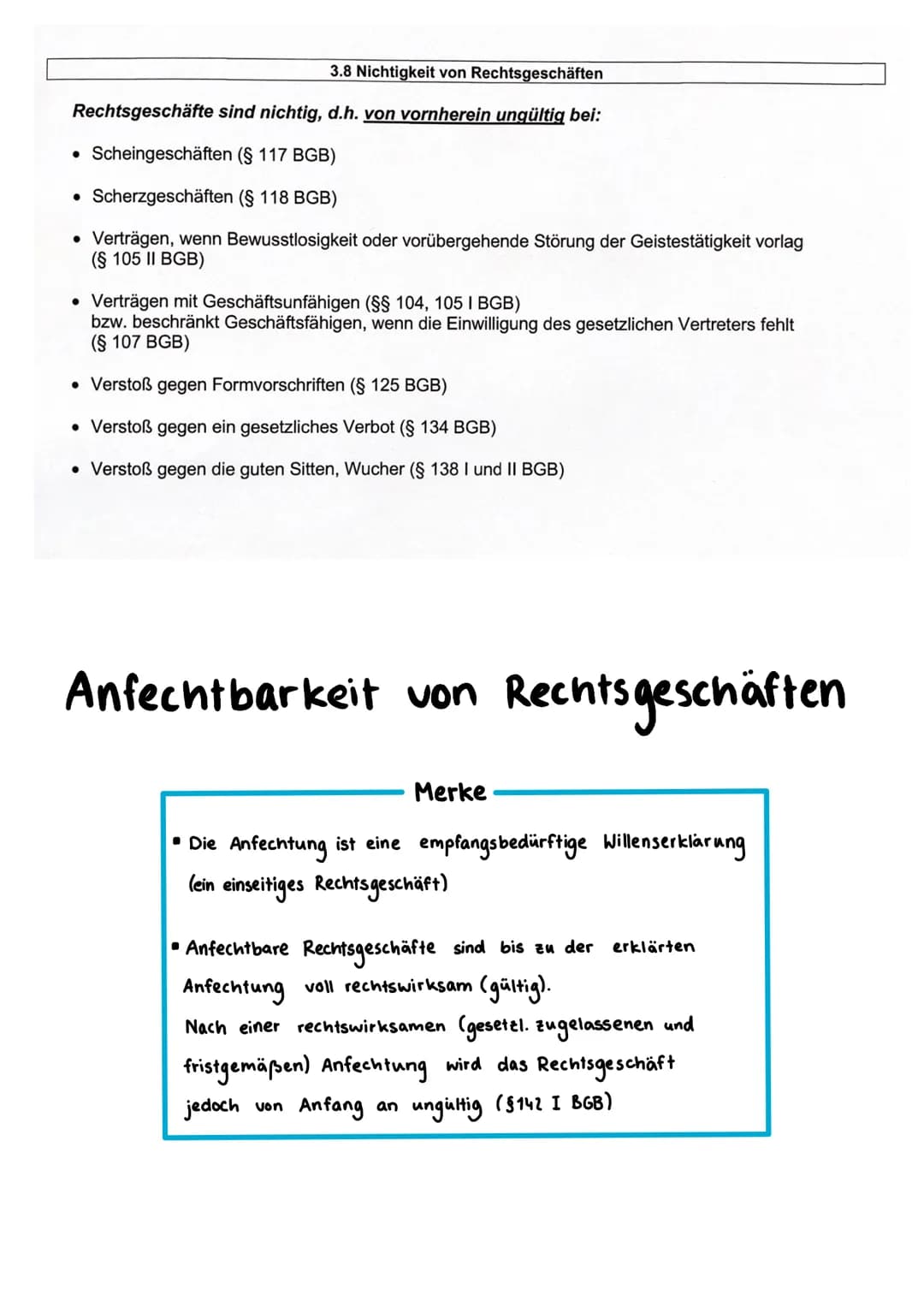 BWL Themen Klassenarbeit

3.1. Rechtsfähigkeit

3.2. Willenserklärung

3.3. Geschäftsfähigkeit

3.4. Rechtsgeschäft

3.5. Vertragsfreiheit u