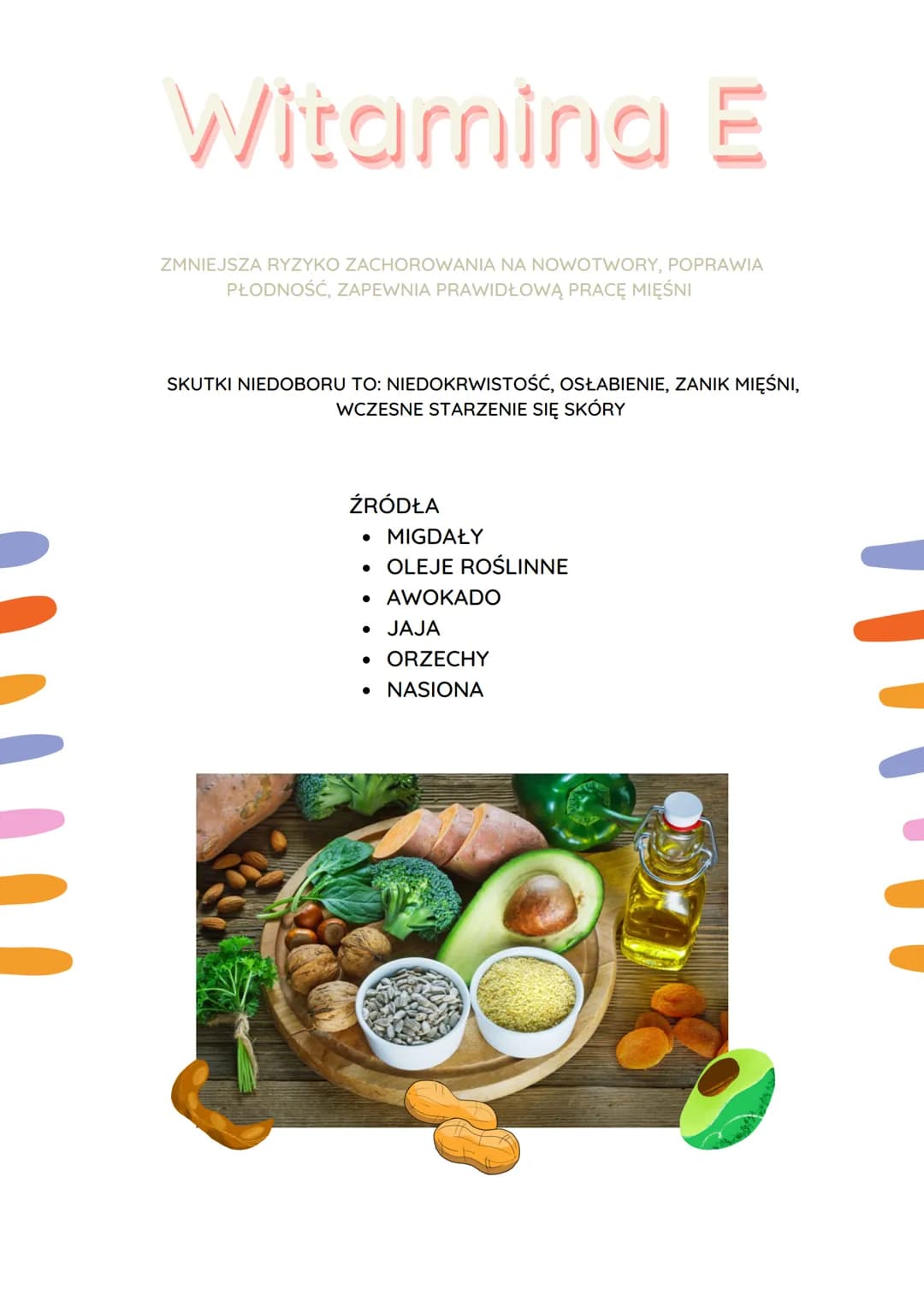 # ROLA WITAMIN. NIEORGANICZNE
SKŁADNIKI POKARMOWE

# Witaminy

TO ZWIĄZKI ORGANICZNE KTÓRYCH ORGANIZM W WIĘKSZOŚCI NIE
POTRAFI SAM WYTWORZYĆ