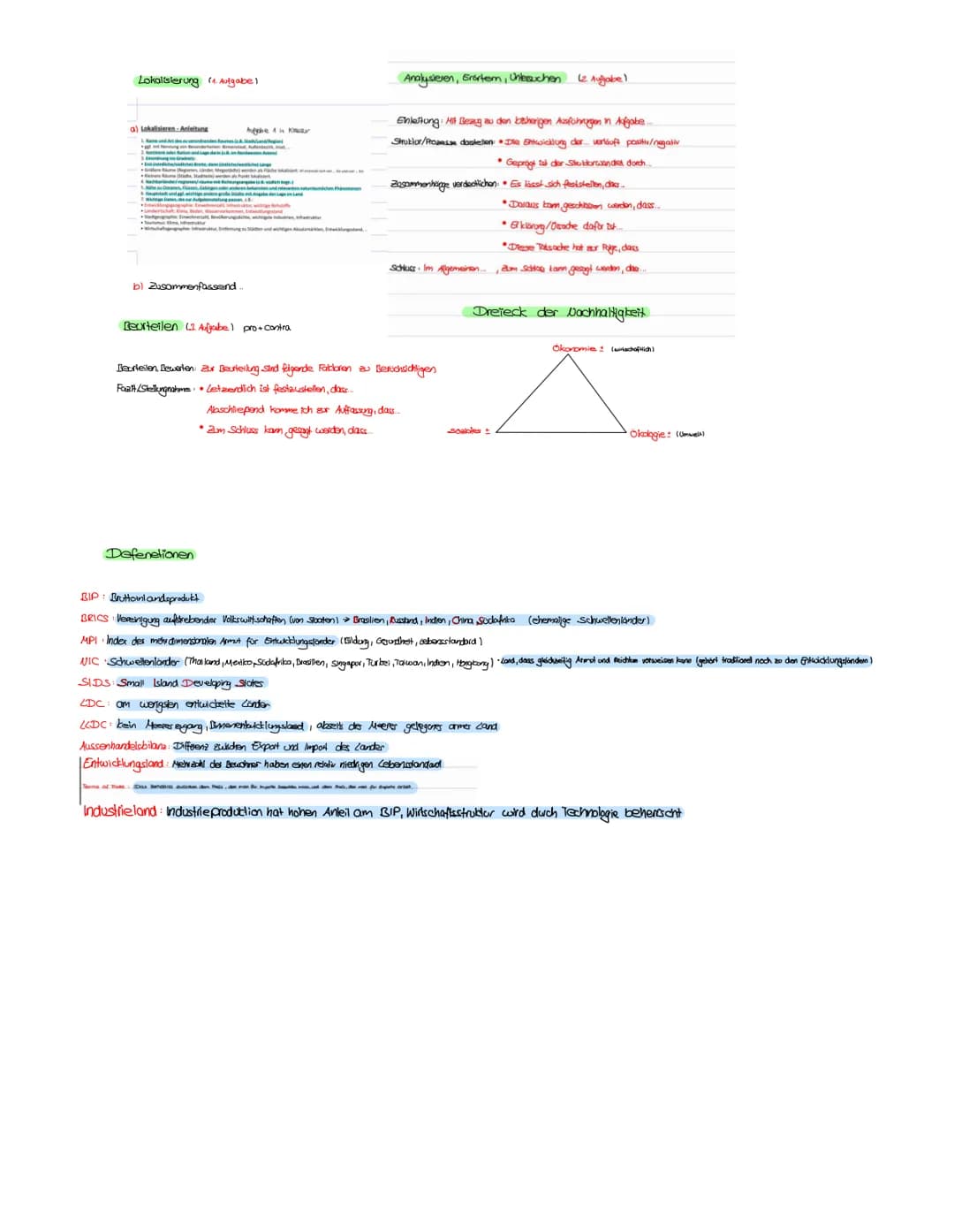 # Lokalisierung fe Autgabe1

b) Zusammenfassend

Beurteilen (2 Aufgabe) pro contra

Analysieren, Grortem, Untersuchen L2 Augabe)

Ehleltung:
