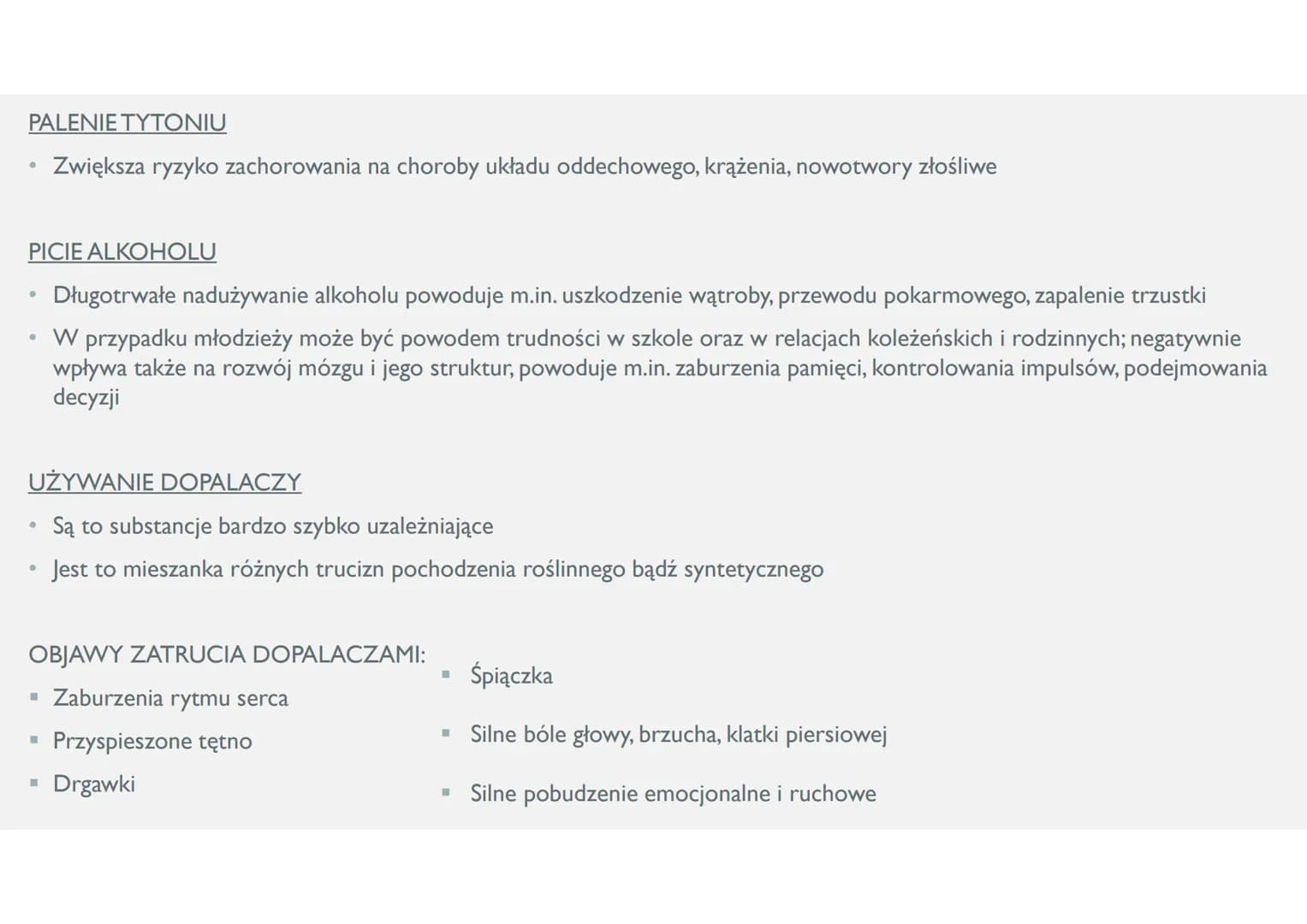 # ZASADY ZDROWEGO STYLU ŻYCIA # ZDROWIE

Według WHO (Światowa Organizacja Zdrowia) – zdrowie to nie tylko brak
choroby czy niepełnosprawnośc