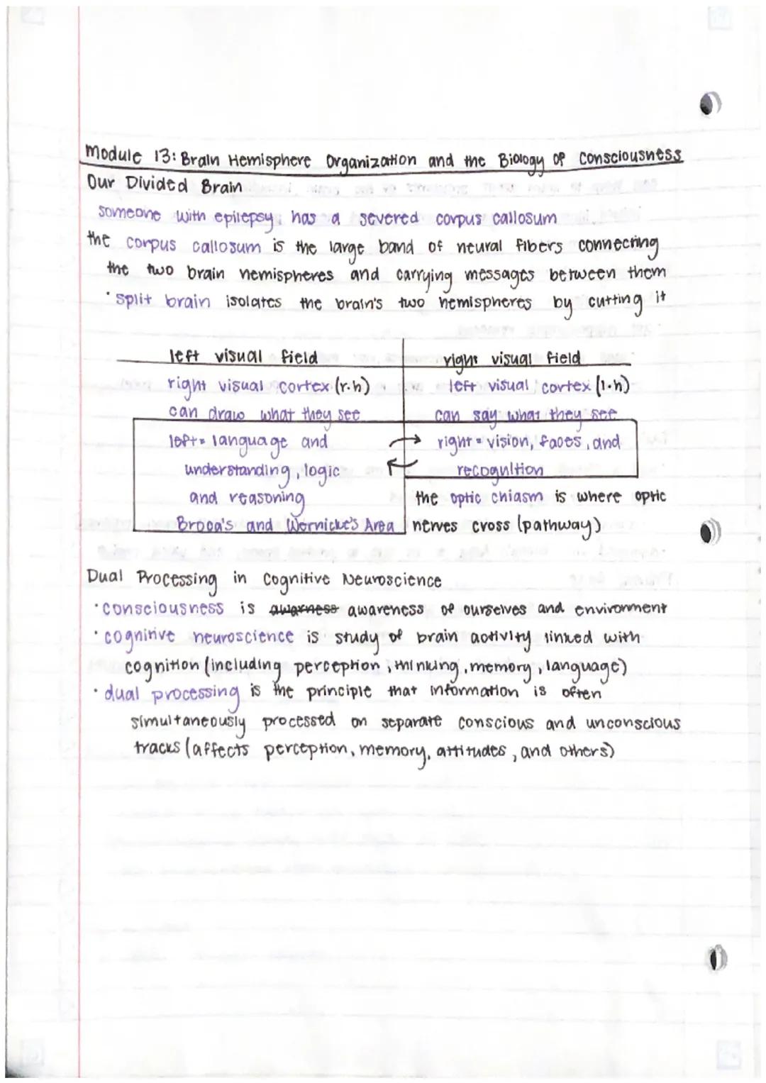 Unit 3 -Biological Bases of Behavior (12)
Module 9: Biological Psychology and Neurotransmittion.
Neural Communication
generate electricity: 