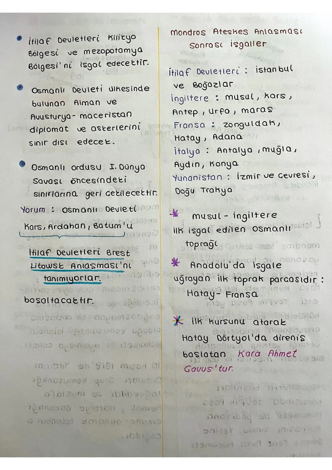 7) Polonya Devleti Almanya'
dan ayrılarak kurulacak.
8) Belçika'yo tam bağımsız-
lik verilecek.
9) Alsas Coren Fransa'ya
bırakılacak.

Not
w