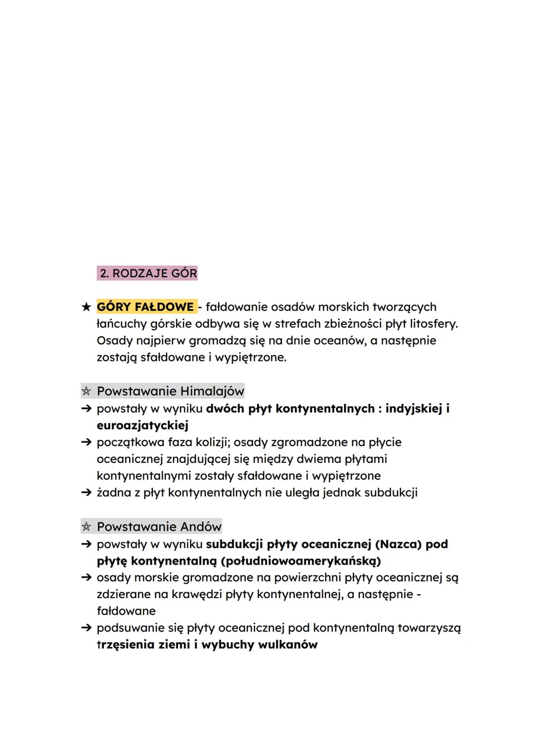 # TEKTONIKA PŁYT LITOSFERY

→ prądy konwekcyjne w astenosferze

→ bardzo powolne (kilka cm/rok) przemieszczanie się plastycznej
materii skal