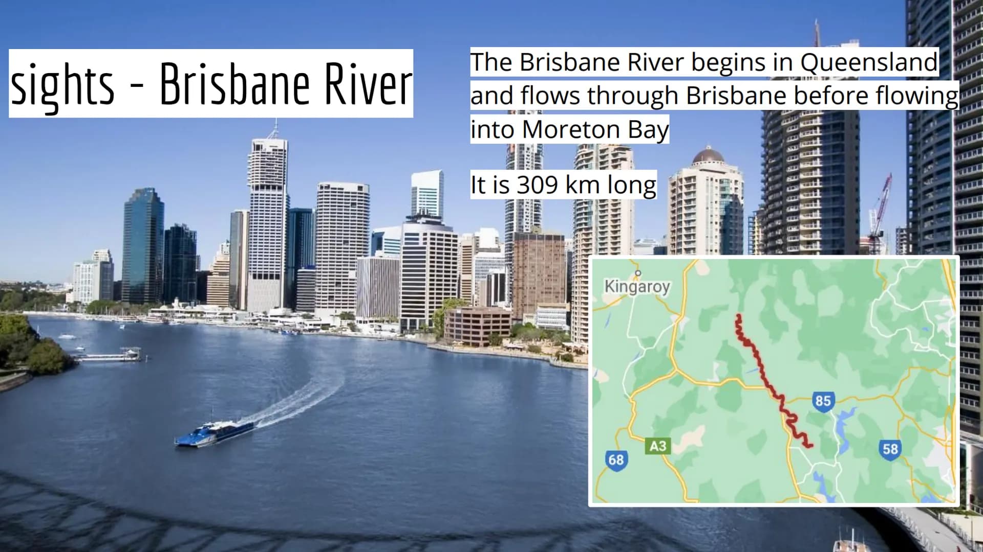 # Brisbane

a presentation by Katharina Vogt Table of Contents

-> random facts
-> location
-> the Coat of Arms of Brisbane
-> flag of Brisb