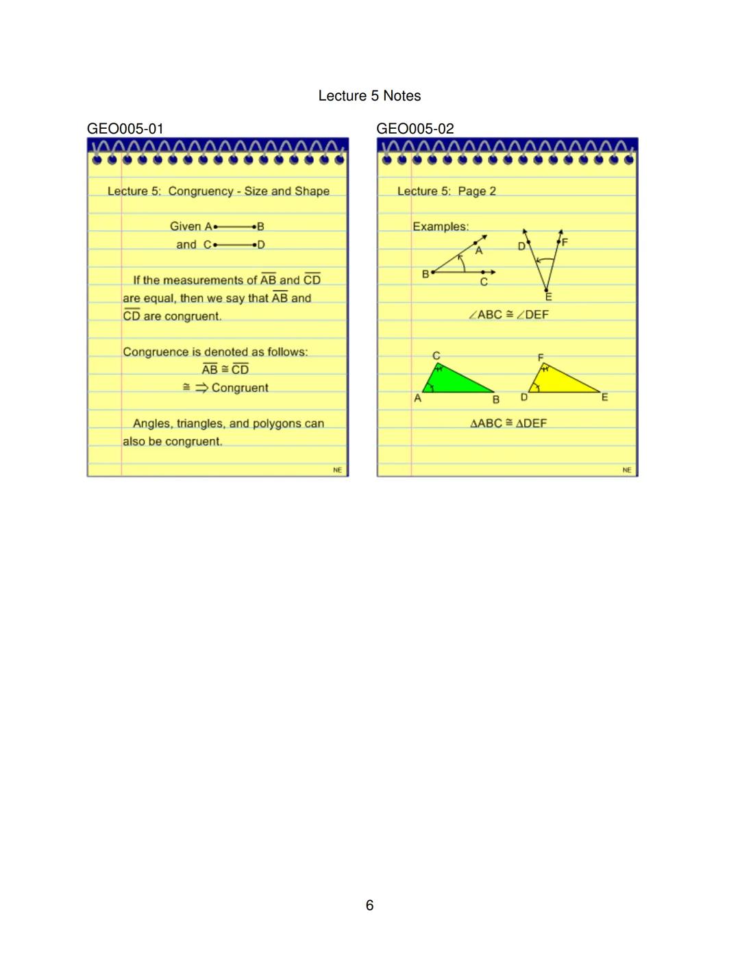 
<p><strong>Lecture 1: Introduction - Points, Segments, and Length</strong></p>
<h3 id="basicgeometryconcepts">Basic Geometry Concepts</h3>
