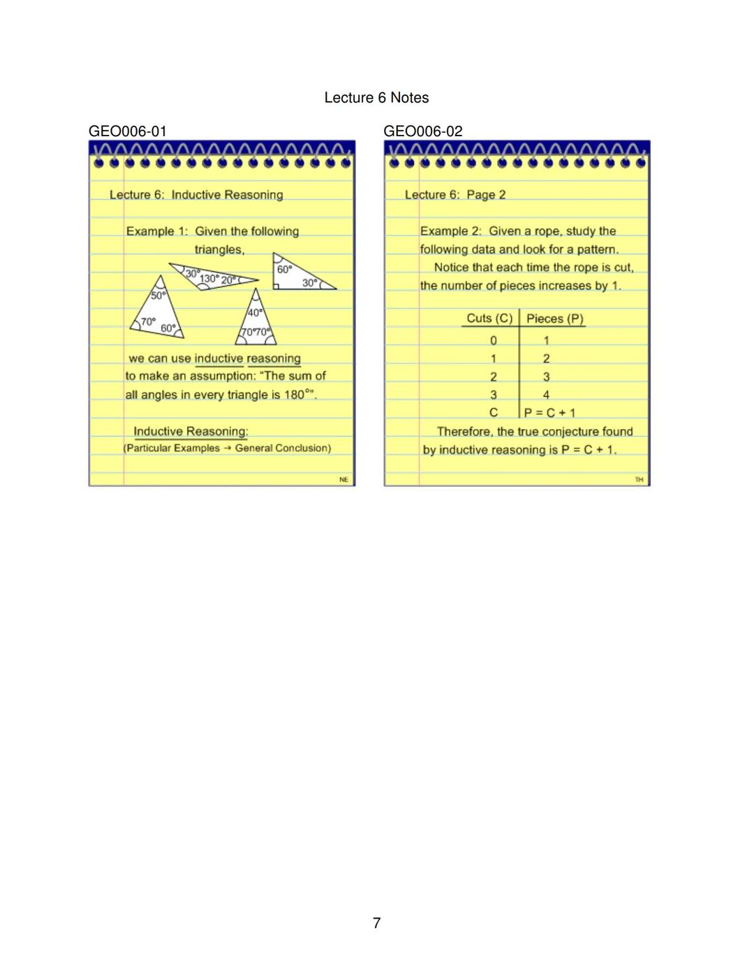 
<p><strong>Lecture 1: Introduction - Points, Segments, and Length</strong></p>
<h3 id="basicgeometryconcepts">Basic Geometry Concepts</h3>
