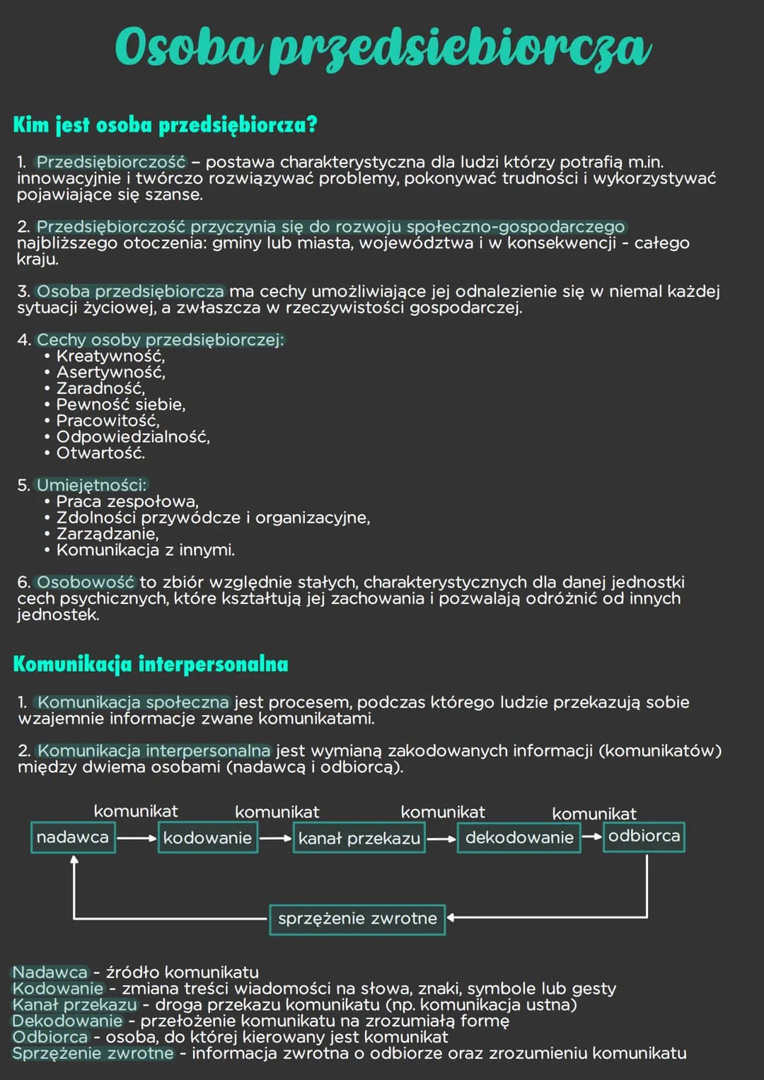 # Osoba przedsiebiorcza

Kim jest osoba przedsiębiorcza?

1. Przedsiębiorczość - postawa charakterystyczna dla ludzi którzy potrafią m.in.
i