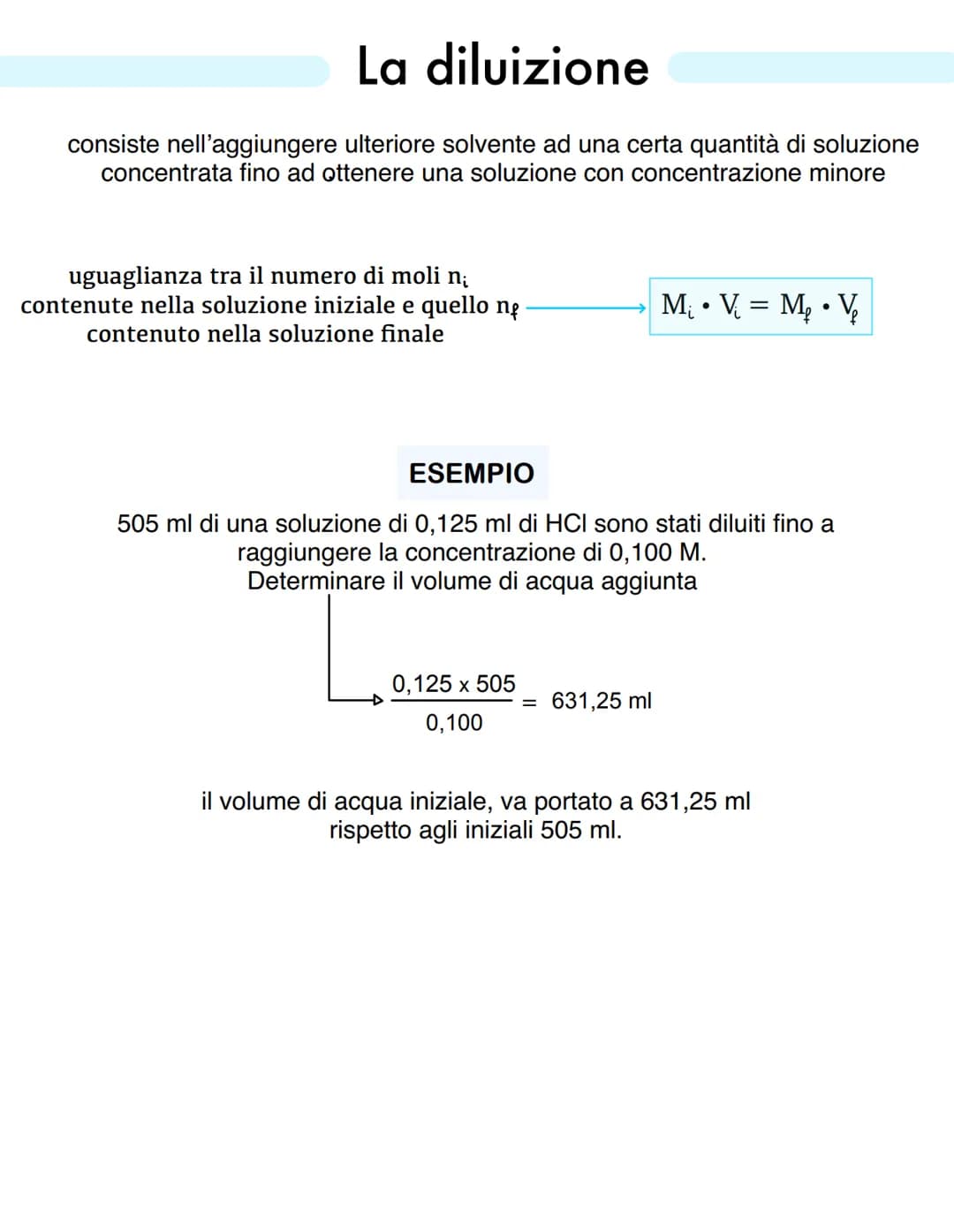# LE SOLUZIONI

Una soluzione è una miscela omogenea di due o più specie chimiche che non
sono più distinguibili visivamente e che mantengon