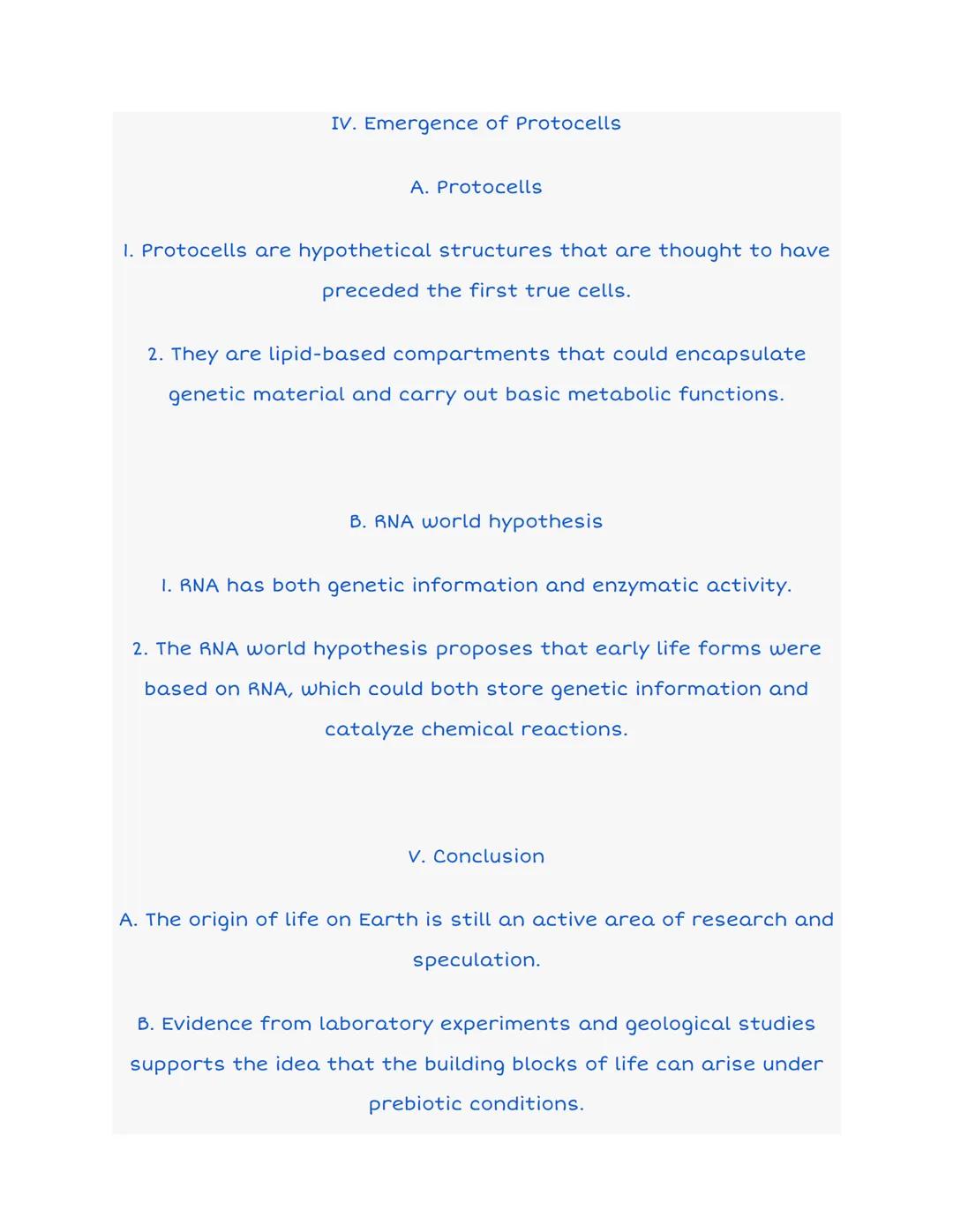 7.13 Origin of Life on Earth

electrodes

direction of circulation

gas inlet

heat source

I. Introduction

A. The origin of life on Earth 