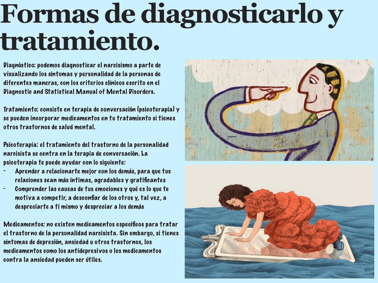 # TRASTORNO

DE

PERSONALIDAD

NARCISISTA. # Descubrimiento del
trastorno.

En el dominio de la psicología, el término narcisismo, según
afi