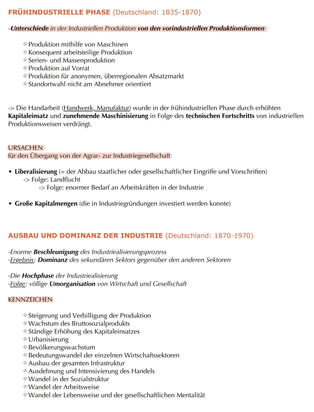 # Bedeutungswandel von Standortfaktoren

2) Entstehung und Strukturwandel industriell geprägter Räume

2.1 Hauptphasen der industruiellen En