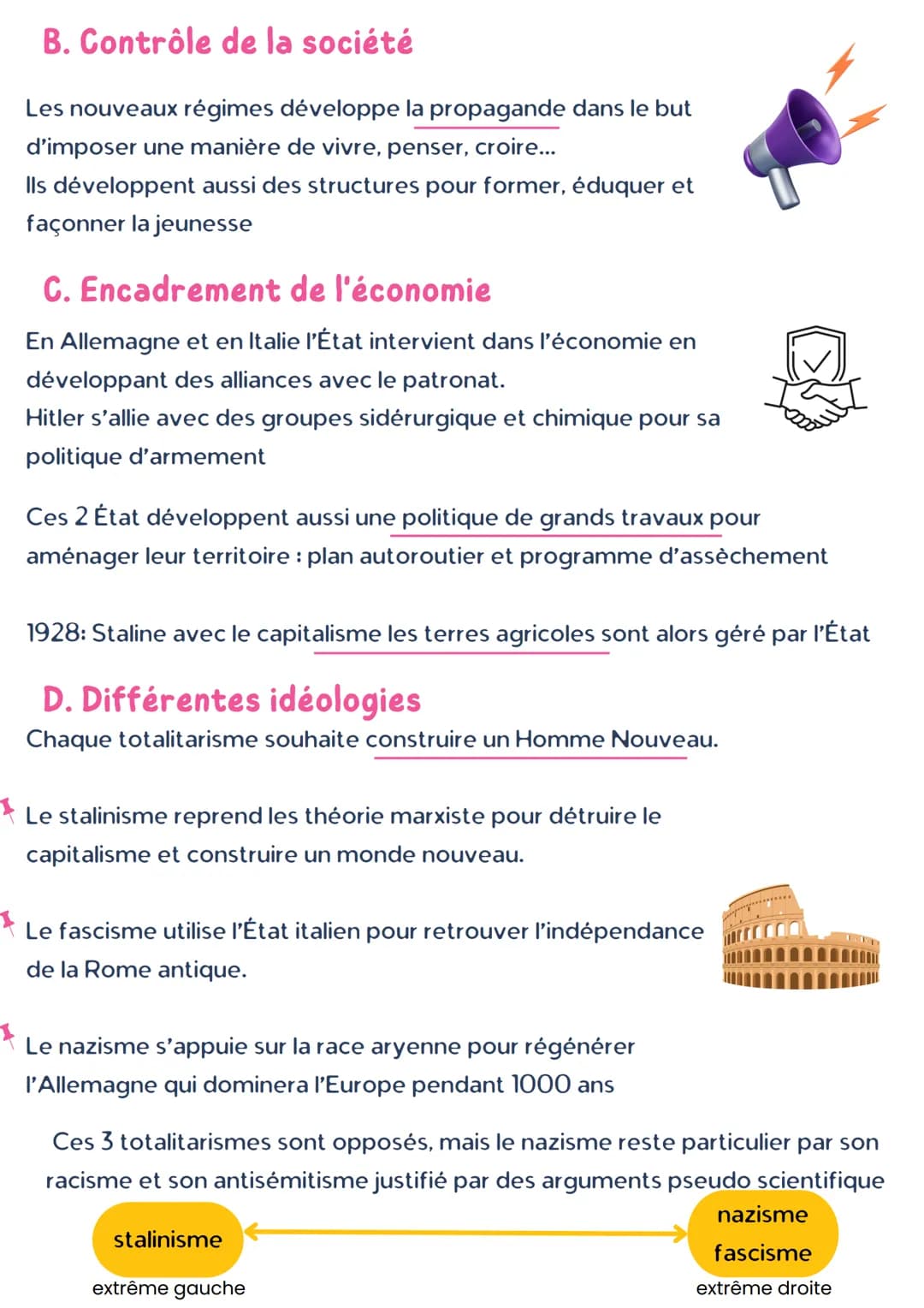 CHAPITRE 2

Les régimes totalitaires 1917-1939 --

*   Entre 1922 et 1933 affirmation de 3 régimes qui rejetent la
démocratie et sont à l'or