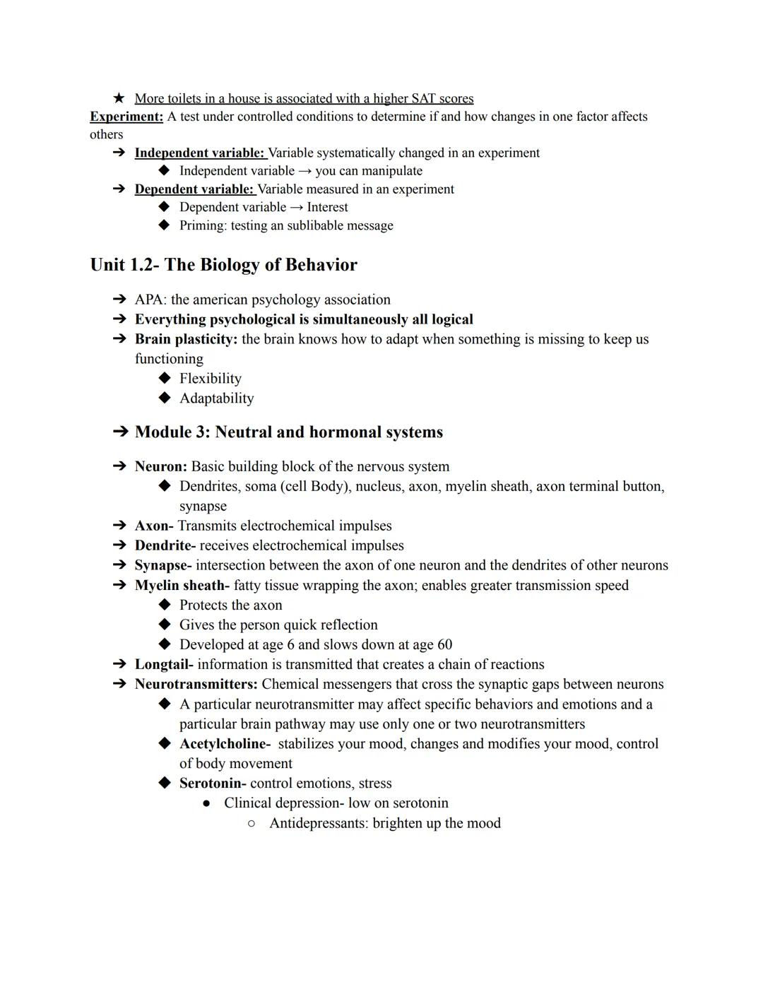 # Introduction to Psychology

Unit 1.1→ Module 1: The history and scope of
psychology

What is psychology:

The Scientific study of
*   Ment
