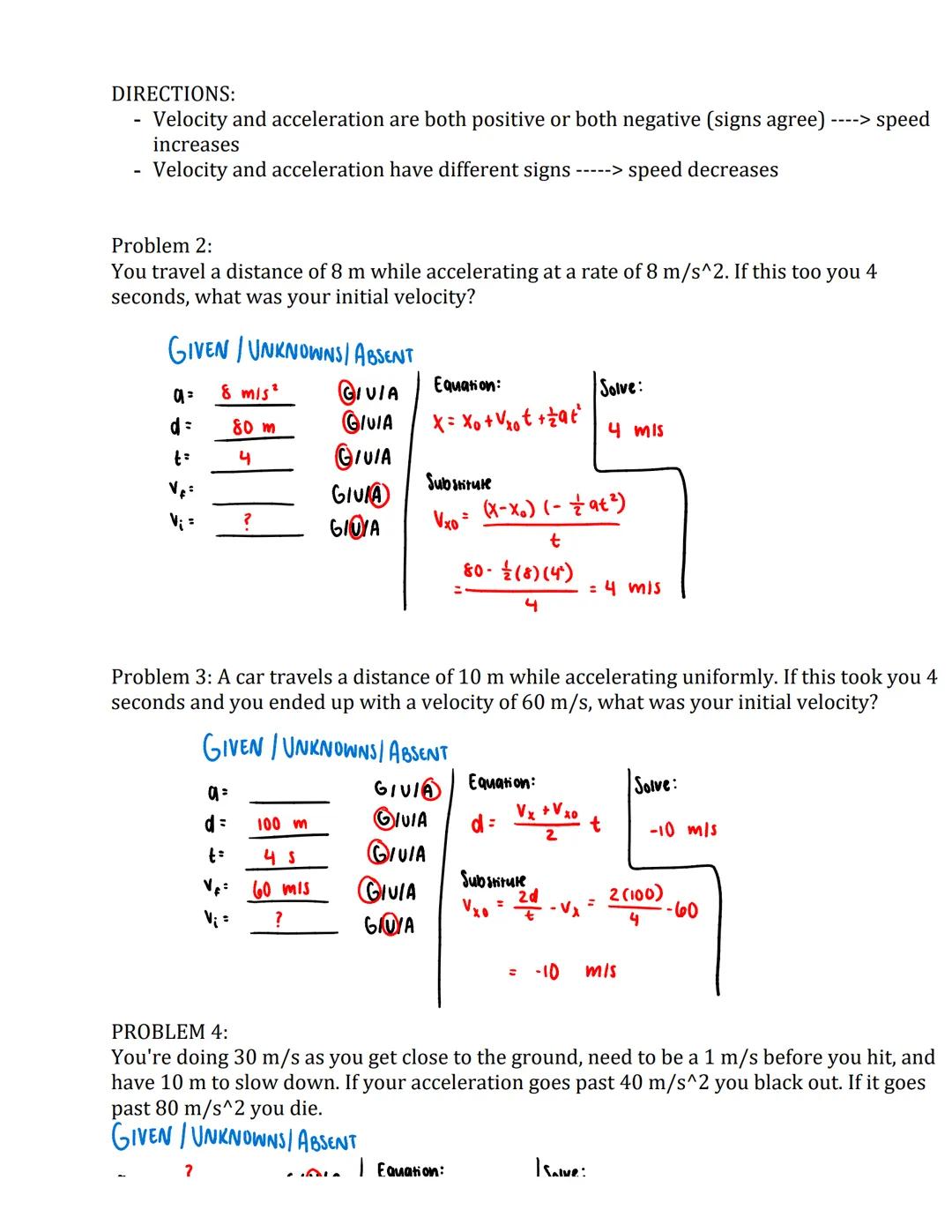 # Acceleration
Thursday, September 8, 2022 12:58 PM

- Acceleration is how fast velocity changes
- Acceleration is a change in velocity over