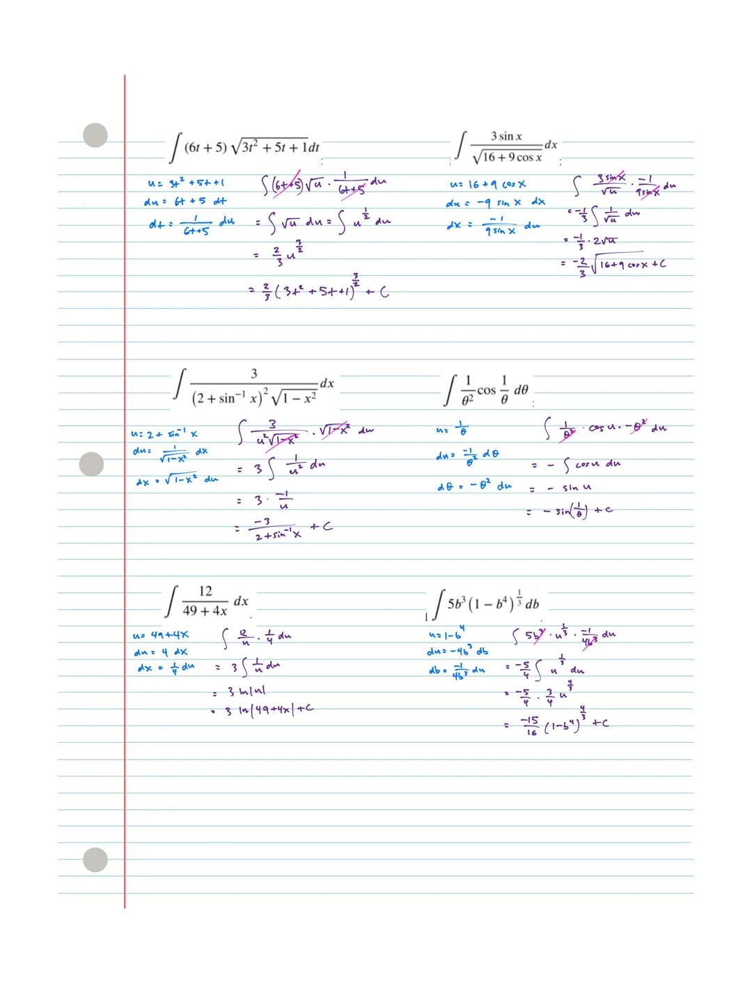 # Integration using U-Substitution
(Indefinite)

What is u-substitution?

U-sub is an integration method that reverses the chain rule

## Ti