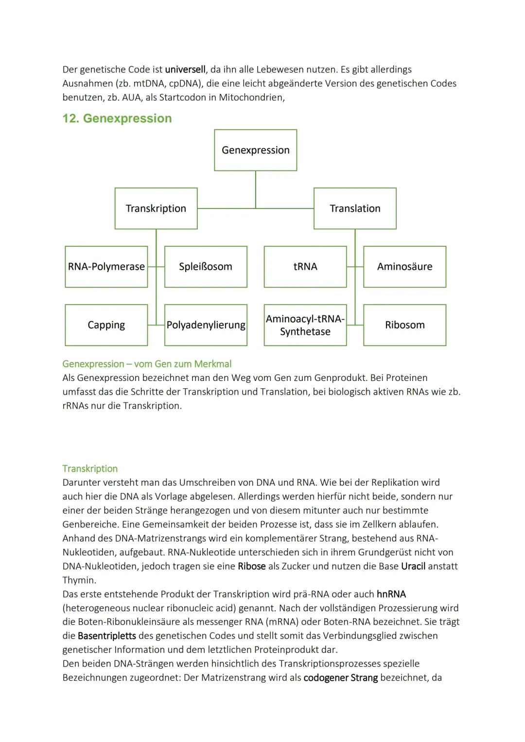Molekulargenetik

10. DNA-Aufbau - Replikation - Reparatur

Aufbau

Desoxyribonukle
insäure

Repliktion

Doppelhelix Chargaff-Regel Leistran