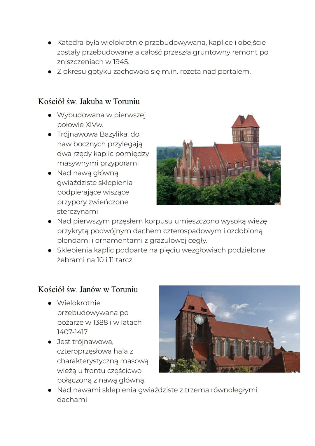 # POLSKA

Architektura Sakralna

Pochodzenie

• W Polsce gotyk pojawił się wraz z zakonami dominikańskimi i
franciszkańskimi w XIIIw.

• Pie