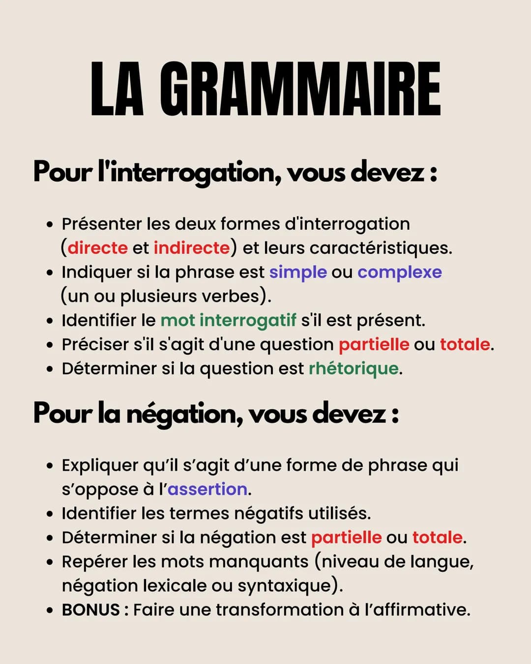 # RÉUSSIR

l'oral du bac

# DE FRANÇAIS # L'EXPOSÉ

Faites des fiches récapitulatives :

- Présentez brièvement l'auteur(e),
le contexte, l'