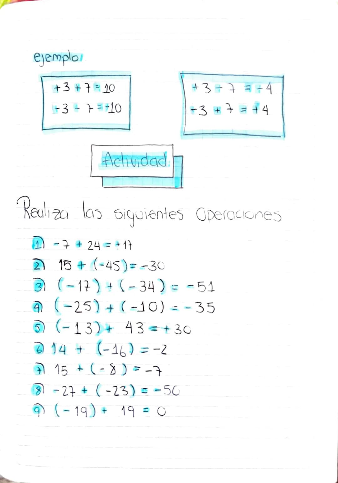 03
02
24
[los nomeros Enteros]

Los numeros enteros son todas las
numeros positivos y negativos, y
se presentan de las siguientes
maneras en