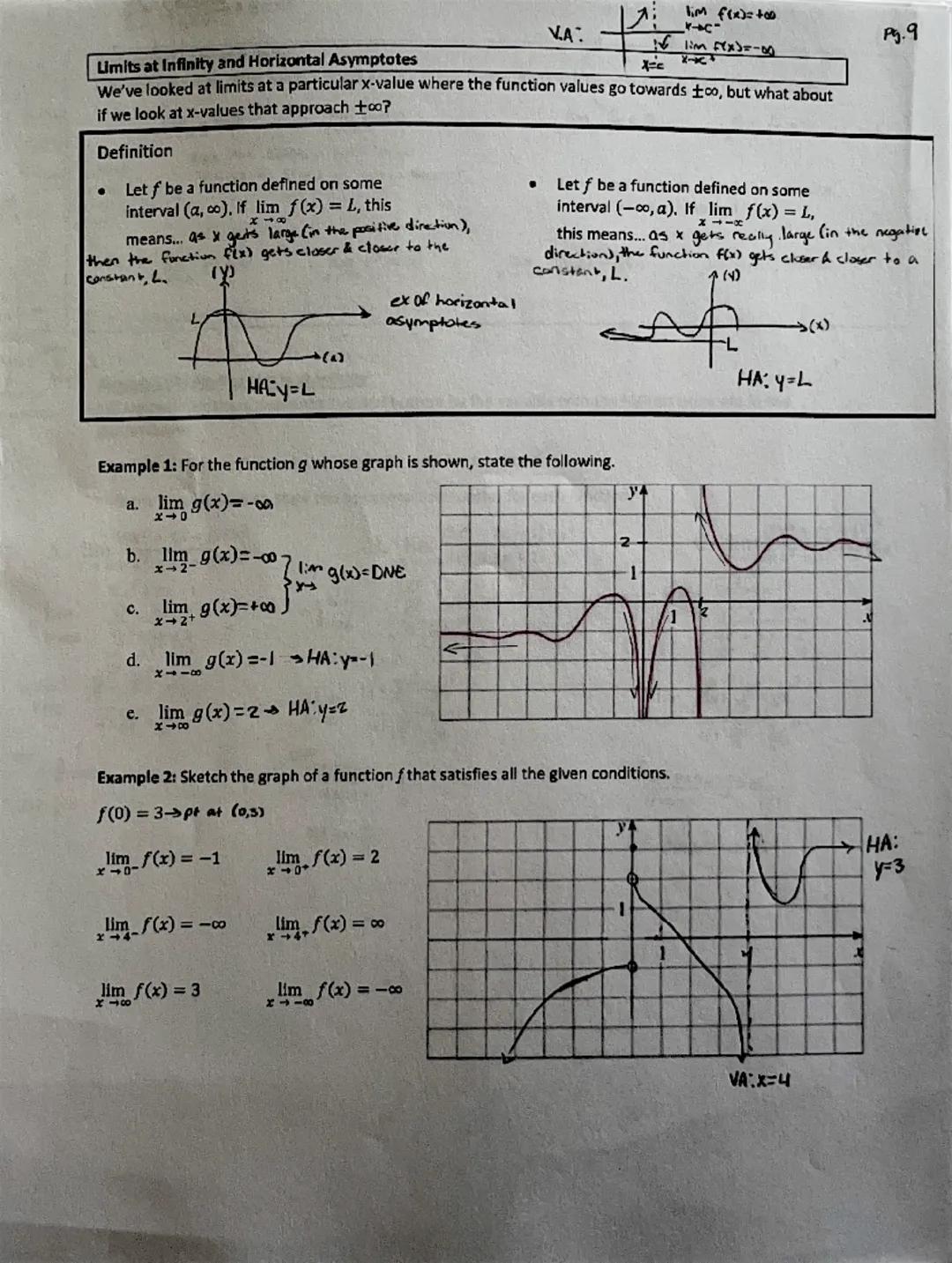 Calculating Limits Using the Limit Laws (a.k.a. Finding Limits Algebraically)
Last lesson, we found limits graphically and numerically. This