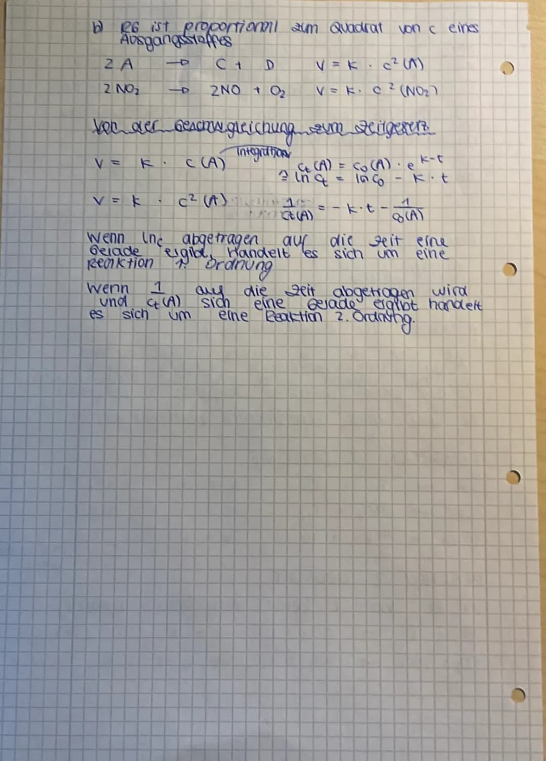 Kinetik
- Reaktionsgeschwindigkeit (Stoßtheorie, Einflussfaktoren, Berechnung
- c-t - Diagramme
- chemischer Rechnen

Übungsaufgaben 11 CH (