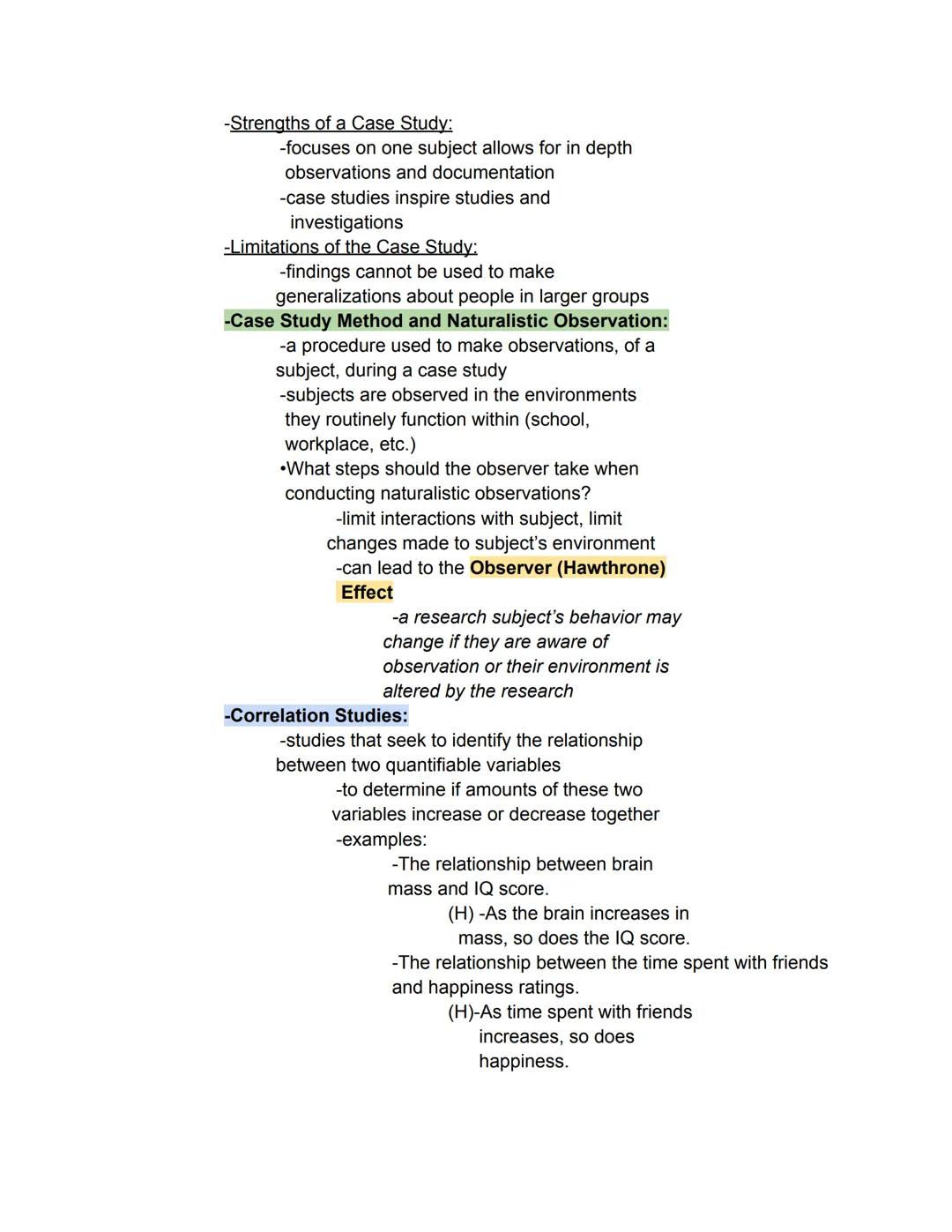 AP Psychology Unit 1 Part 1-7

Part 1: The Scientific Foundations of Psychology:
•psychology- the scientific study of behavior and
mental pr