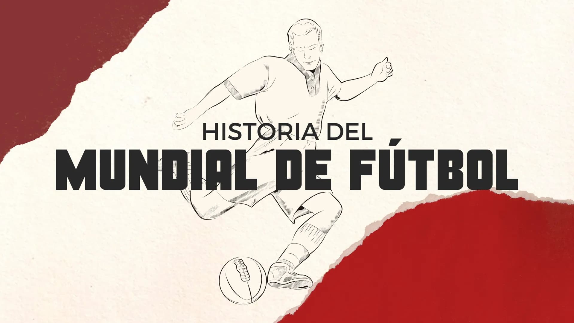 HISTORIA DEL
MUNDIAL DE FÚTBOL # ORIGEN

La Copa Mundial de Fútbol se
celebró por primera vez en 1930,
cuando la FIFA, el organismo rector
d