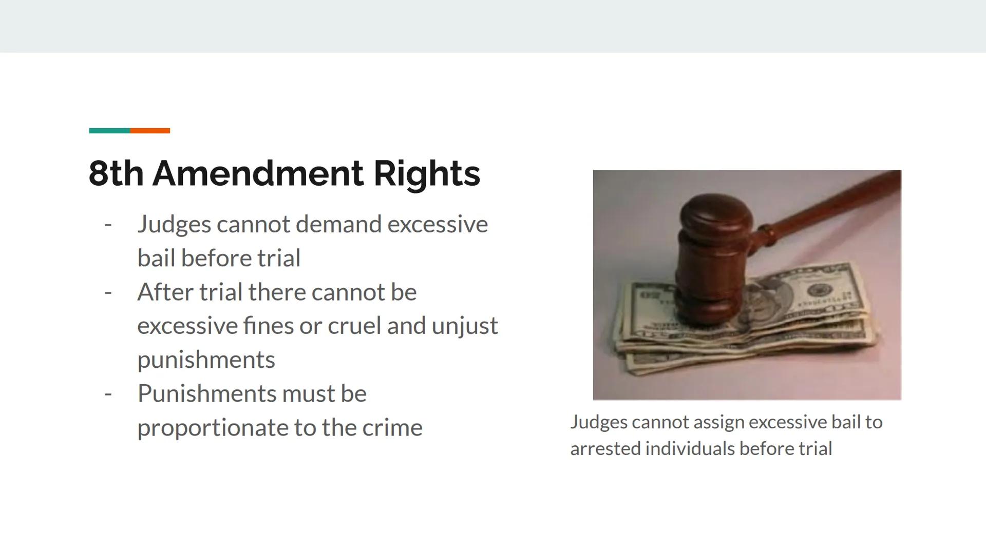 # The First 10 Amendments
of the US Constitution
accused shall enjoy the right
secutions, the acc
ted, which district shall have been previo