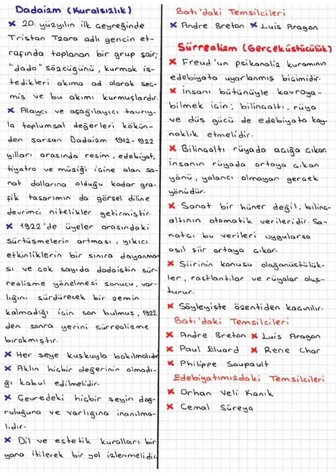 # EDEBİ AKIMLAR

*   Edebiyat, resim, müzik, heykel gibi değişik sanat dalla-
rıyla ilgili olarak ortaya çıkan, belirli bir görüş ve anlayış