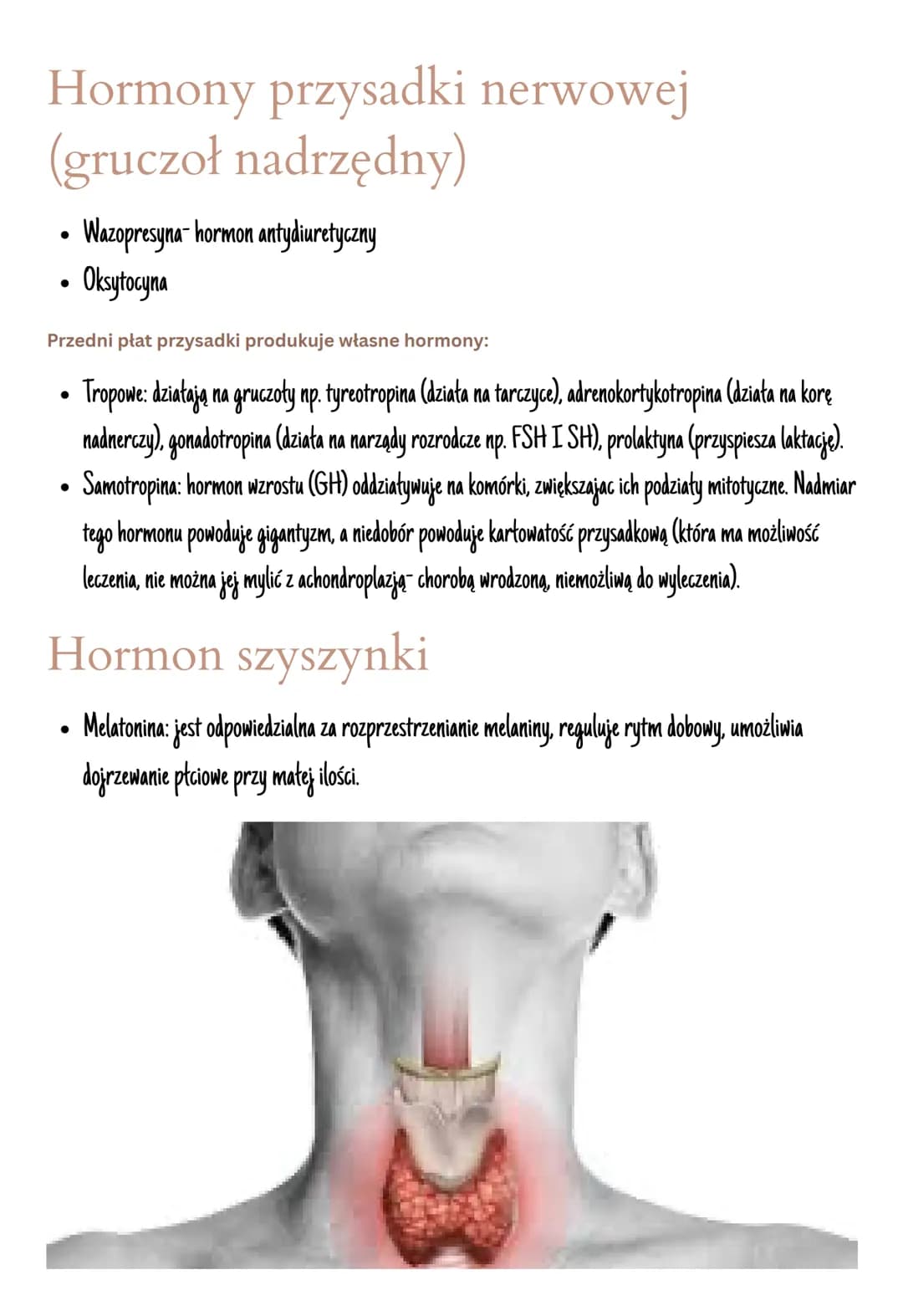 # Układ hormonalny

Jest on zbudowany z gruczołów dokrewnych

Hormony zmieniają aktywność komórek, są produkowane przez wszystkie komórki.

