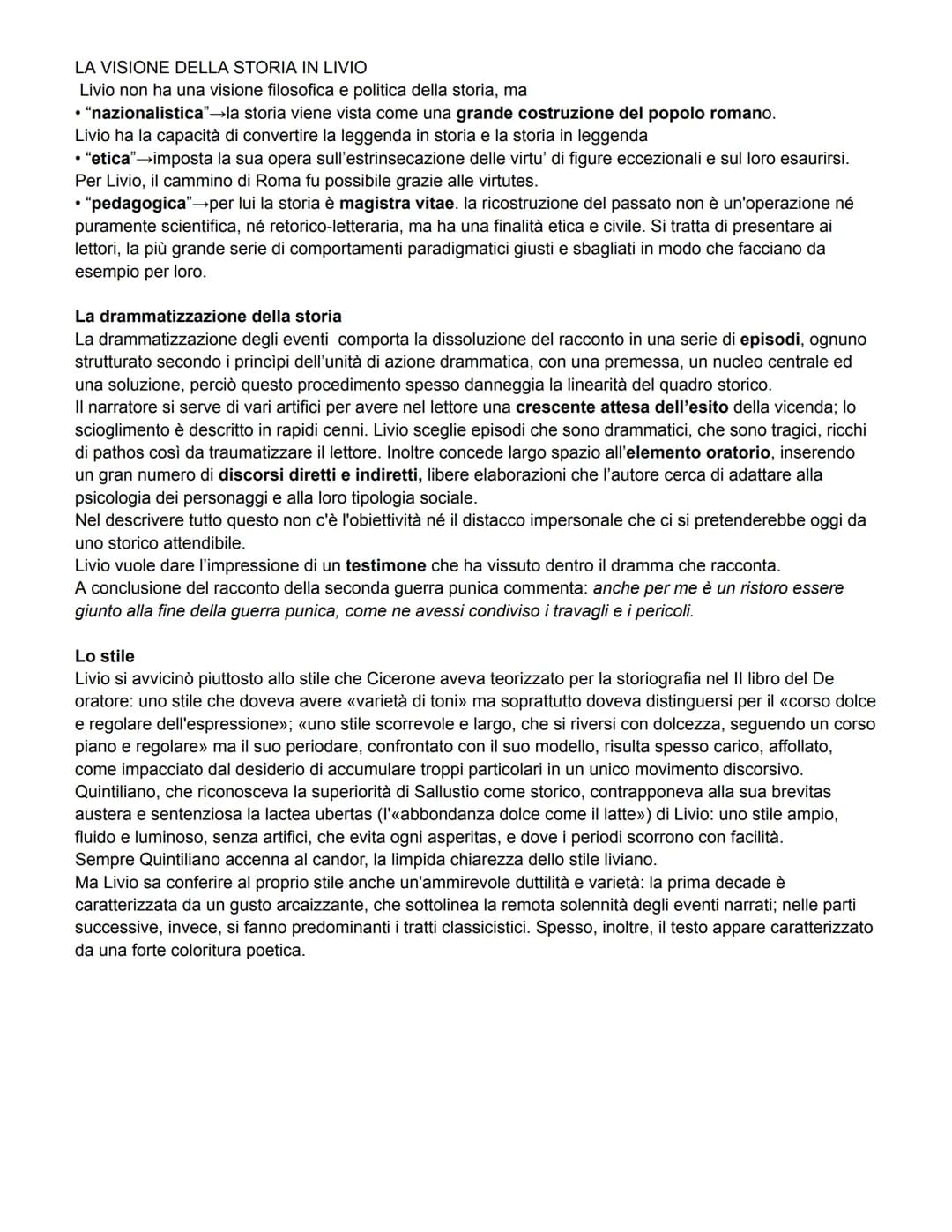 # Tito Livio

fu uno dei più importanti storici latini e, assieme a Orazio e Virgilio, uno dei maggiori rappresentanti
dell'età d'oro della 