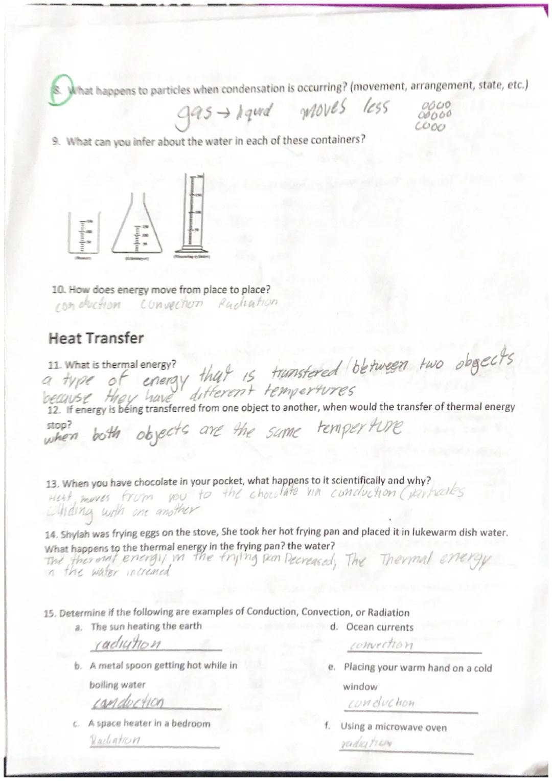 # States of Matter

1. What is matter?
anything that takes up space

2. Identify each of the states of matter. Which is a solid? Liquid? Gas