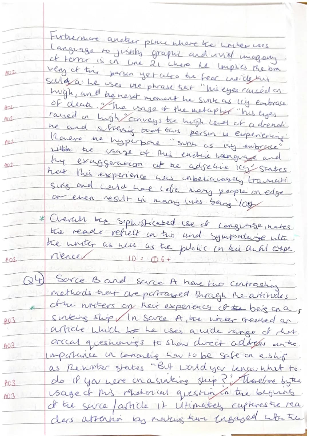 Q2) Summary of the differences in the purpose of the the
texts
*   Both Sources.
*   Similar (different.

Bath writers successfully portray 