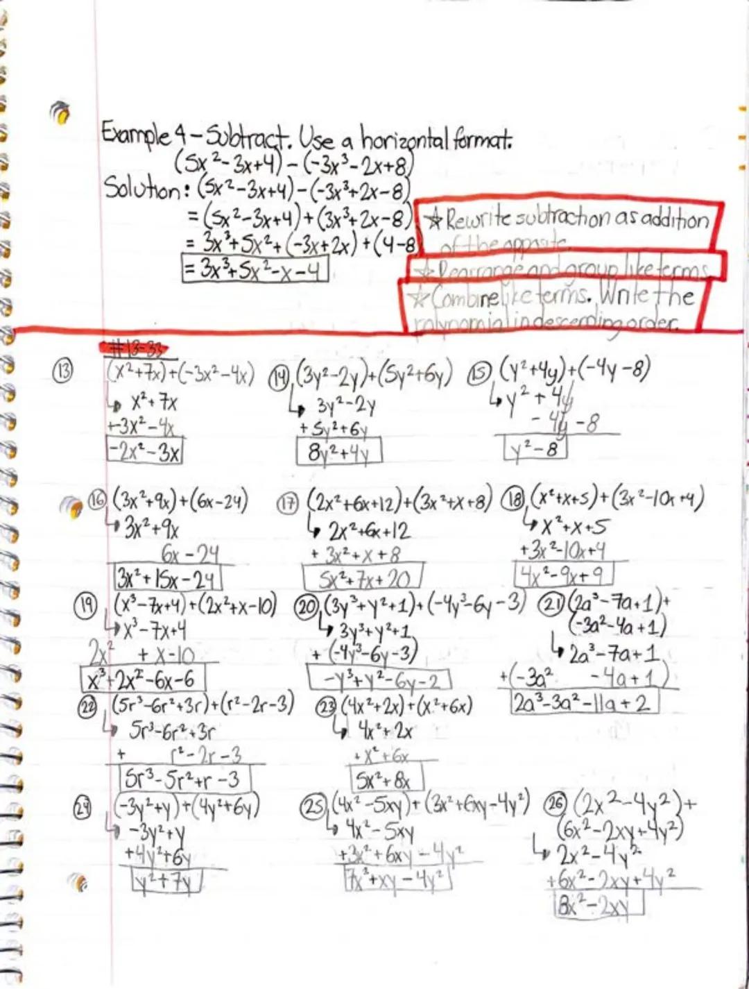 HW: 13-33 $39-57 (add)

# Section 7.1 Add Polynomials

1.  A maramialis ca humben, a vanable, or a product of numbers and
variables.
-FORINS
