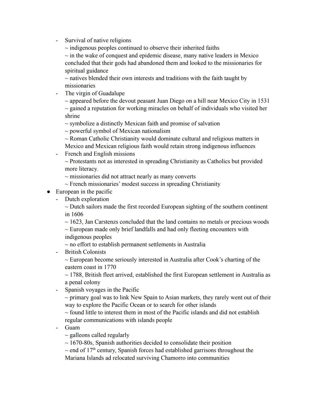 Chapter 24 note

• The Spanish Caribbean
- The Taino
  - Taino (Arawaks)→ most prominent people in the region
  - cultivated manioc and othe