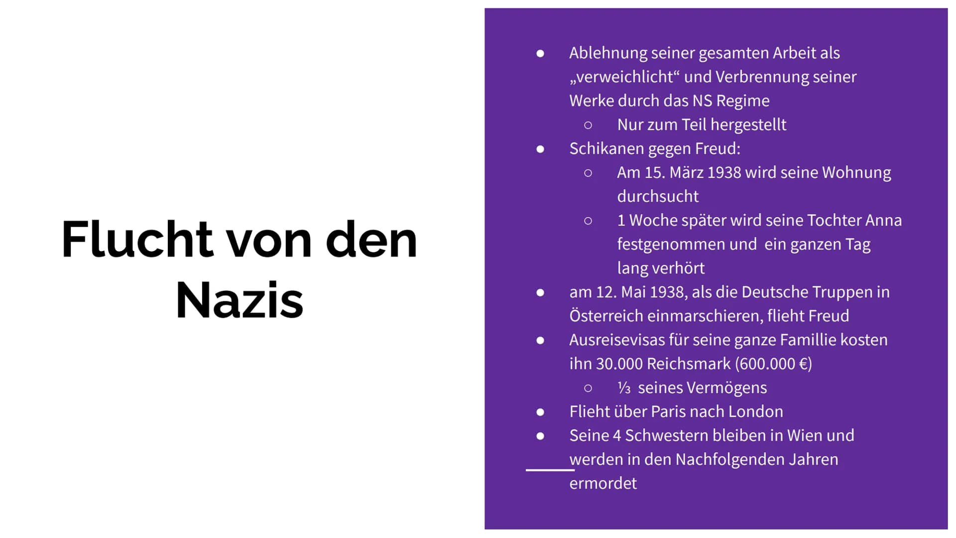 # Sigmund Freud # Inhaltsverzeichnis

*   Persönliche Daten
*   Beruflicher Werdegang
*   Wie Sigmund Freud die Welt änderte
    Ο Psychoana