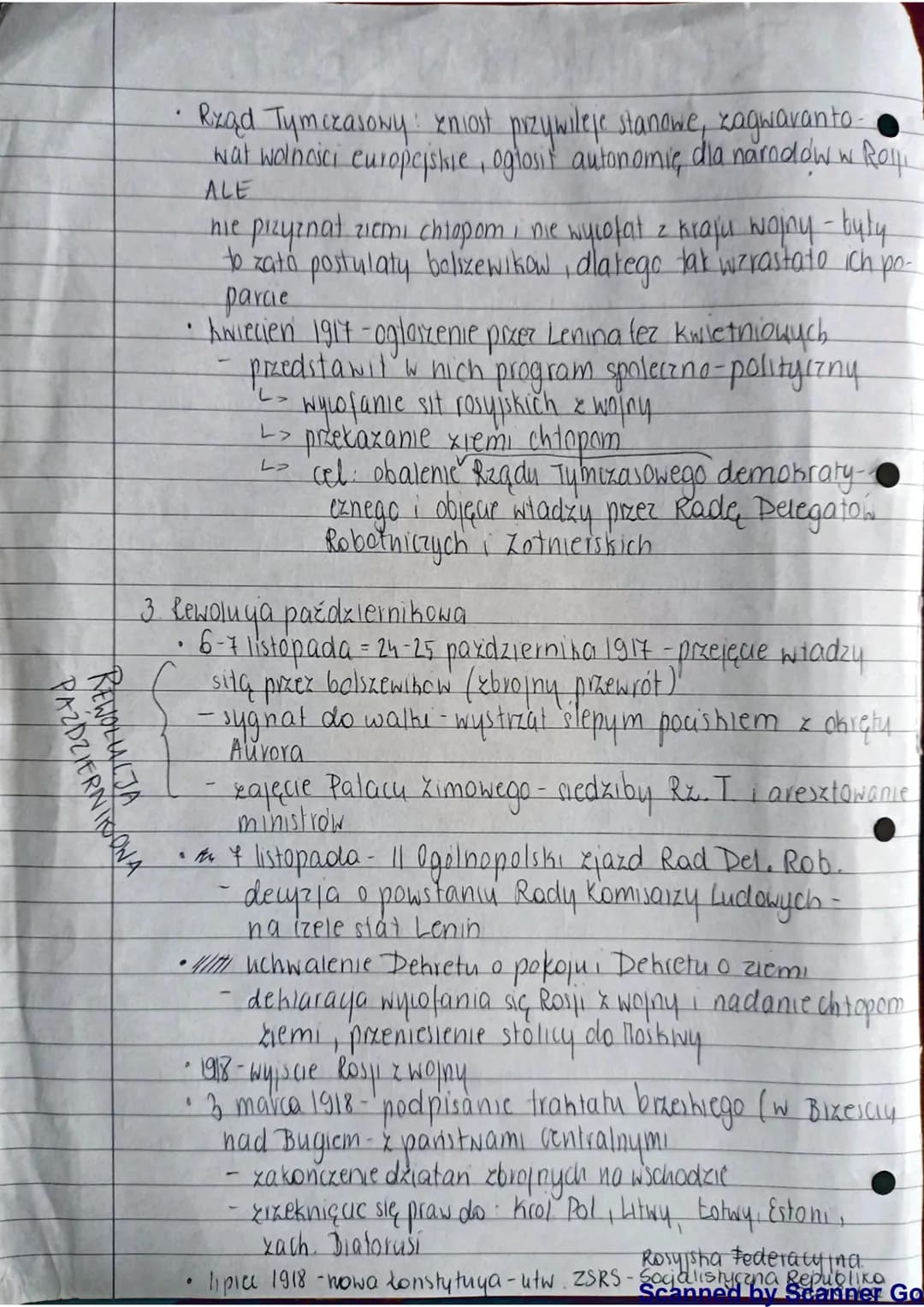 # Rewolucja w ROSJI

1. Rewoluya lutowa
*   porazhi Rosji, utrata smierć milionow żołnierzy, utrata najlepiej
rozwiniętych częsci, hryzys pr