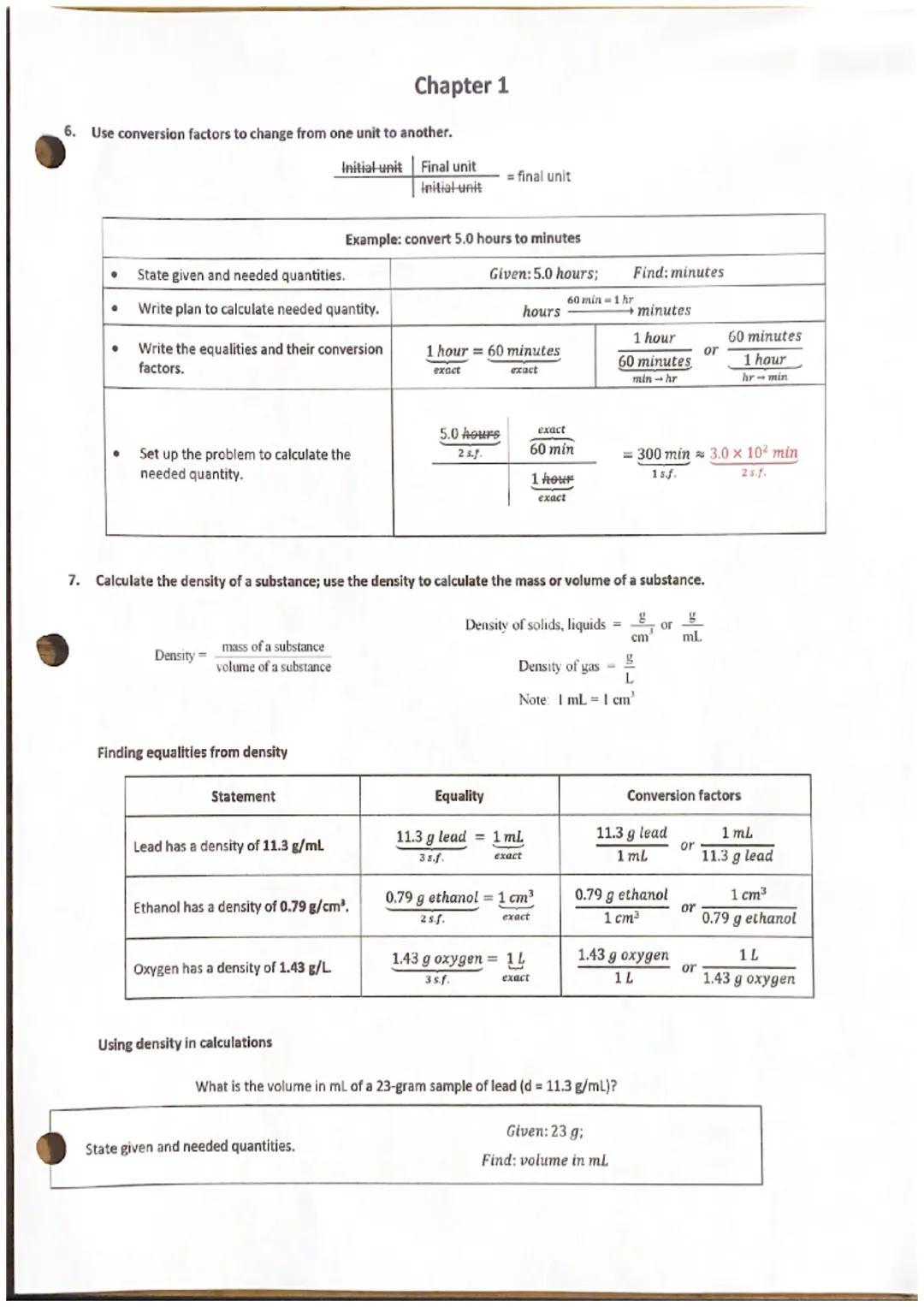 # Chapter 1

1. Identify the states and the physical and chemical properties of matter.

| Shape                       | Solid              