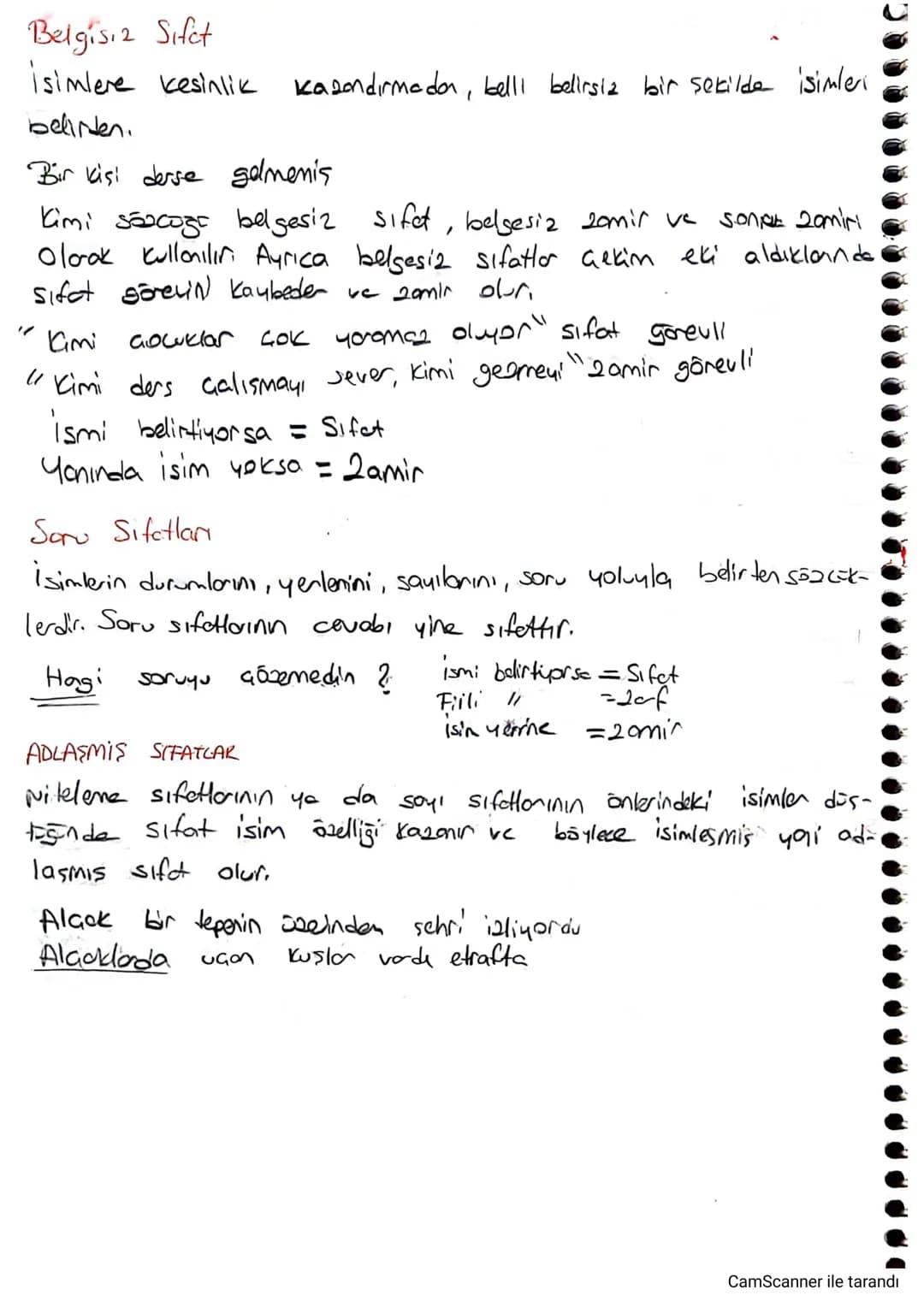 # Sifatlar (on Ad)

*   isimlerden önce goderek onton farklı yönlerden niteleyen ye de belirten
*   sözcüklere denir. Sifattar isimlerle bir