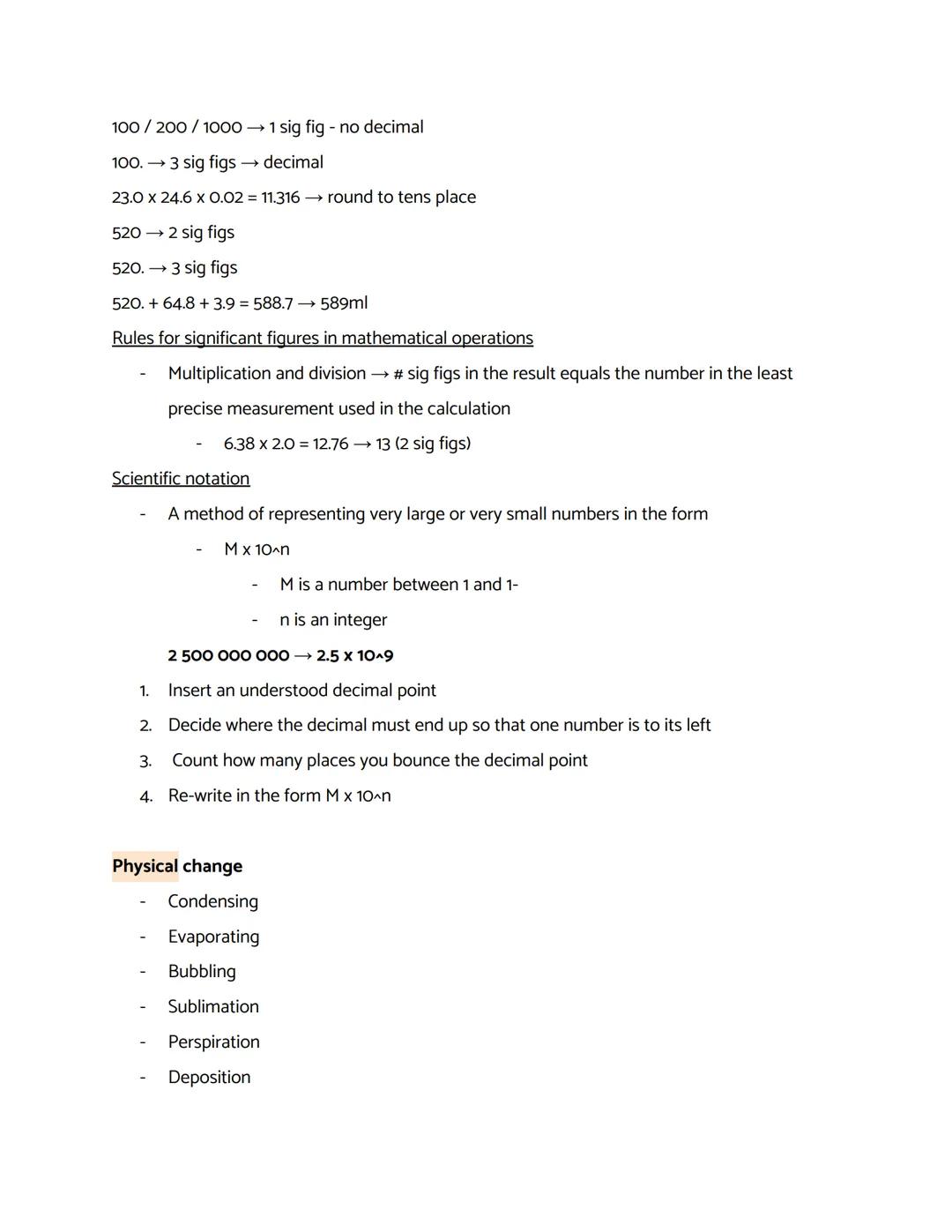 # Describing Substances and Chemical Changes

Periodic table of elements

- Unique / pure substances
- Each element described by a unique sy