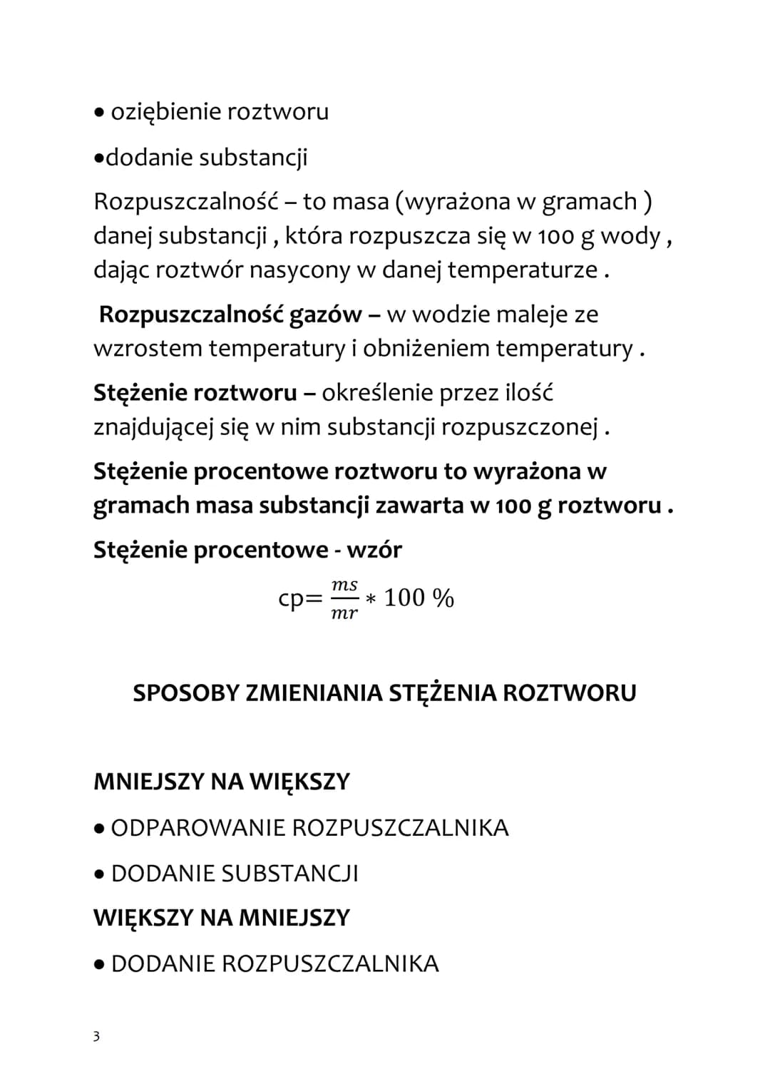 # Chemia

WODA I ROZTWORY WODNE

WODA

- Bez smaku, bezbarwna, bezwonna
- Ciecz

ZAWIESINA

ROZTWÓR - to mieszanina jednorodna, składająca
s