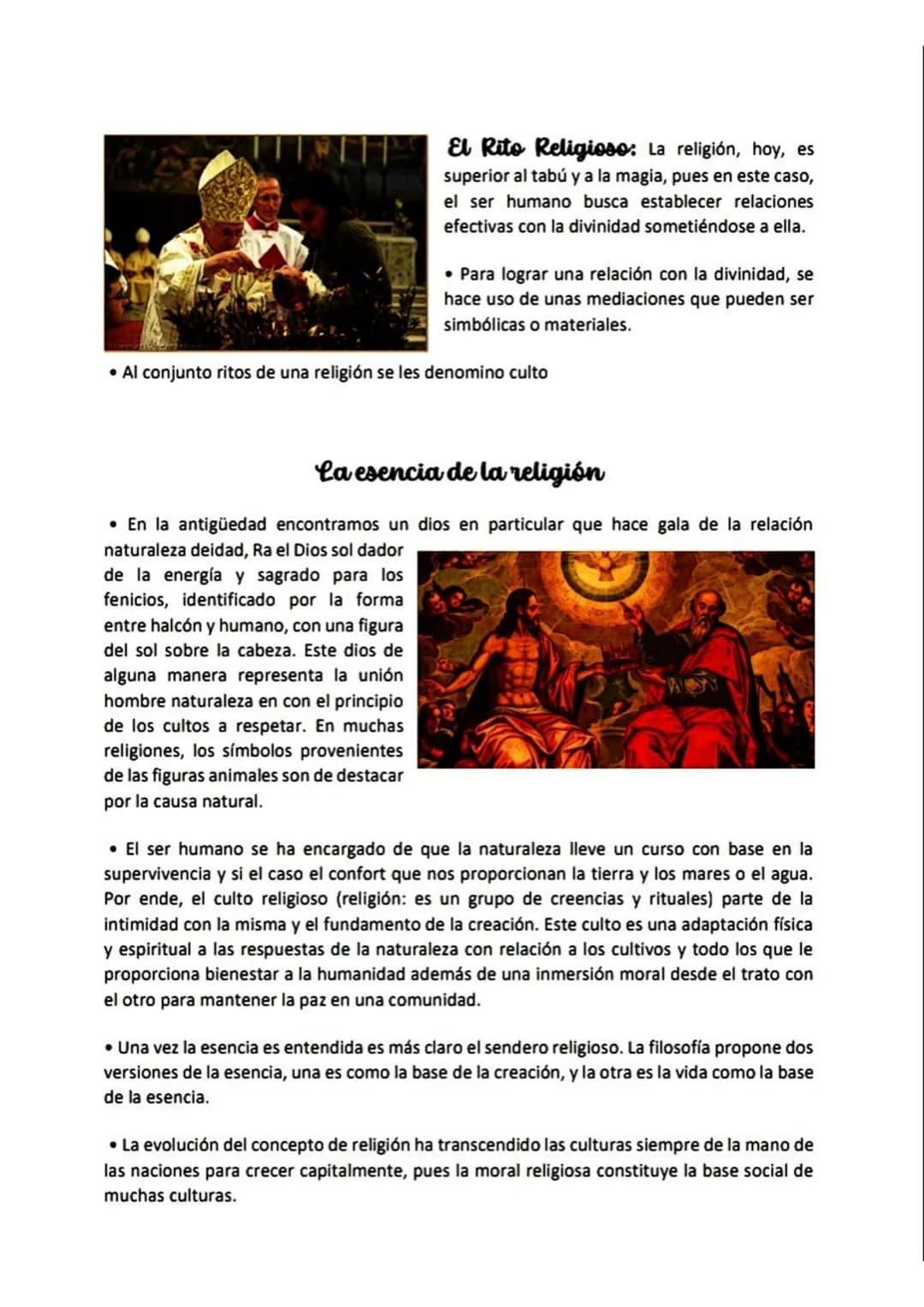 # ¿Qué es la religión?

• A través de la religión, las personas intentan encontrar sentido a su existencia y encontrar
respuestas a pregunta