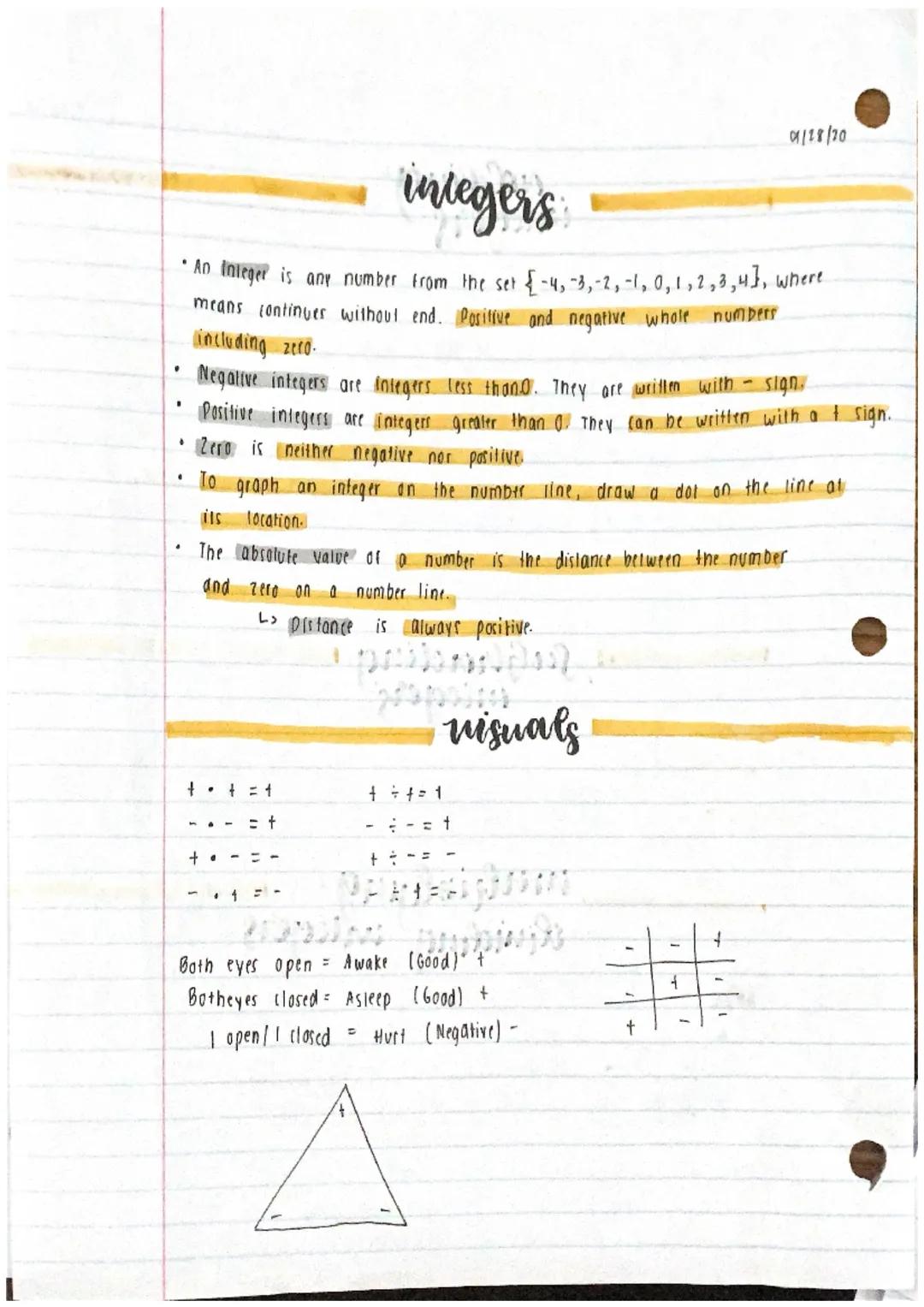 # adding
integerS

RULES

*   If the signs are the same, add and keep the same sign.

Example: 5+ (-2) = -1

*   If the signs are different,