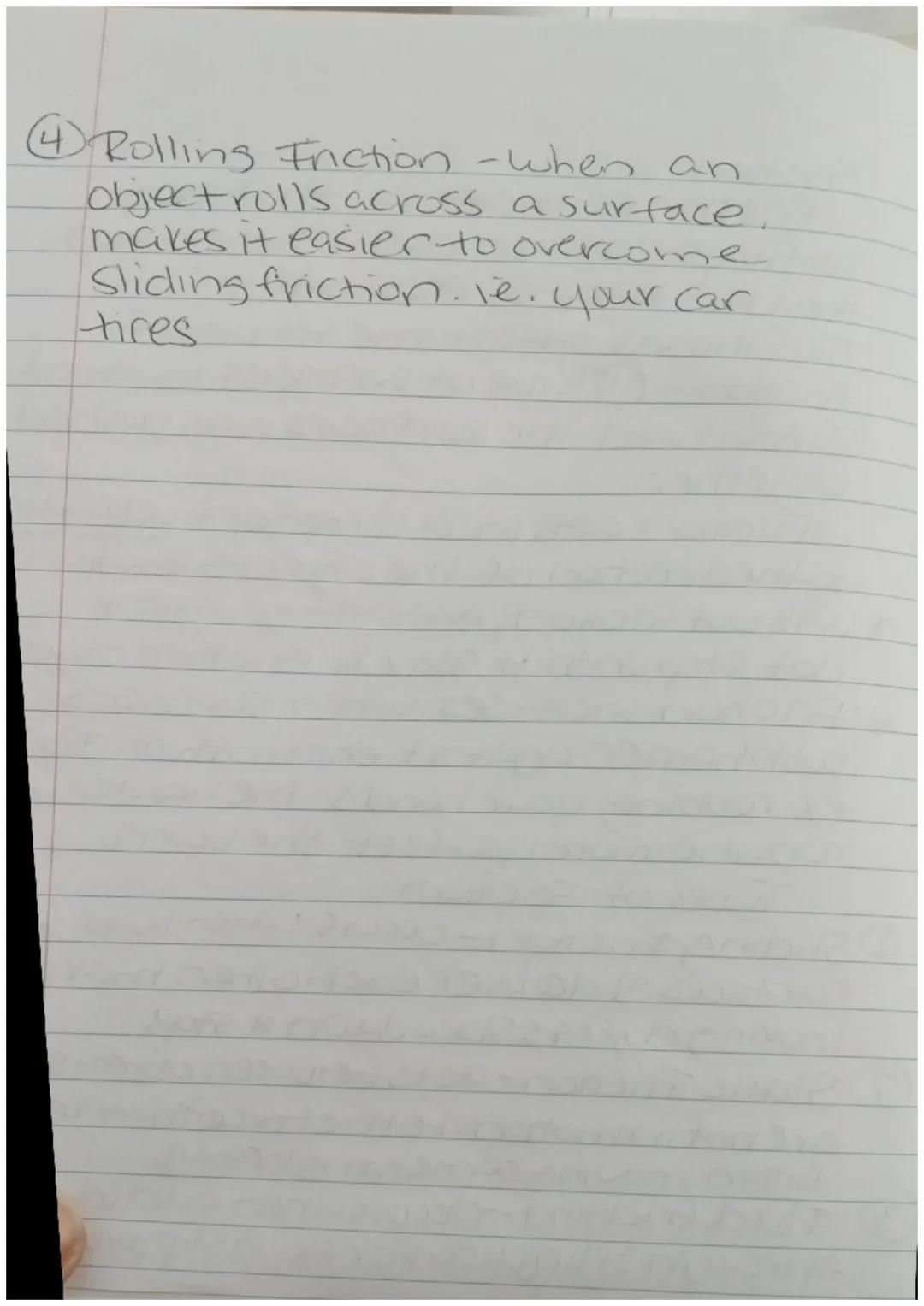 Friction

Friction is the force that two
Surfaces exert on each other when
they rub against each other.
Two things affect the force of
frict