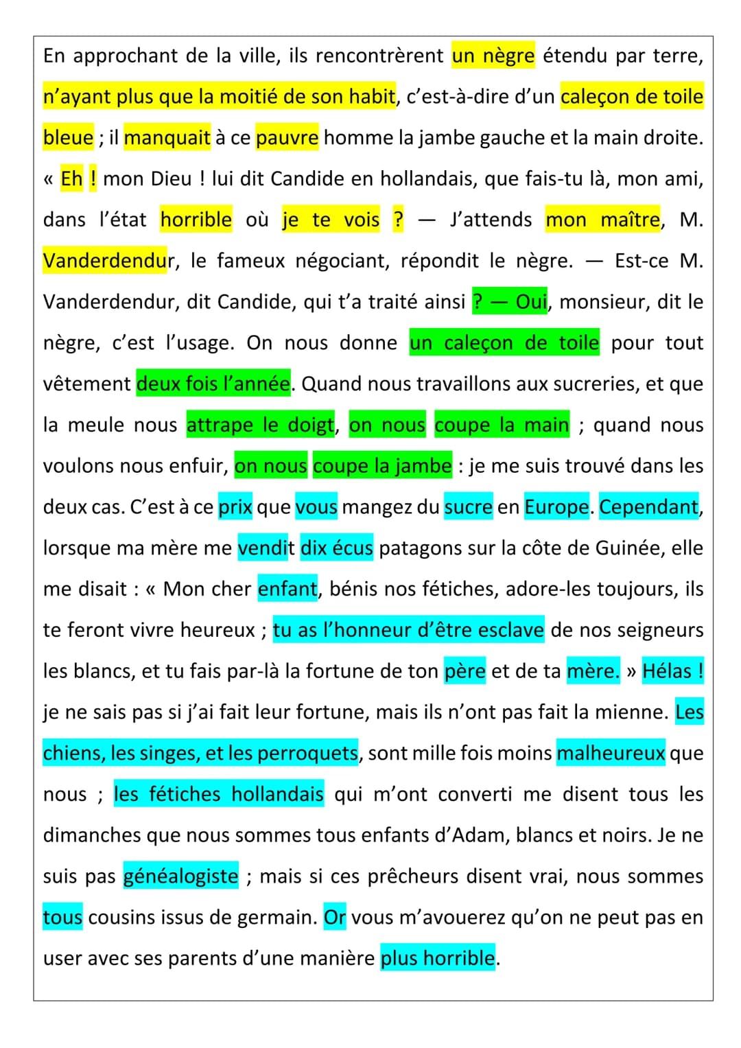 Texte 3 : Candide de Voltaire

INTRODUCTION :

Ce texte est l'histoire de Candide, un jeune philosophe, chassé d'un
château qui toujours opt