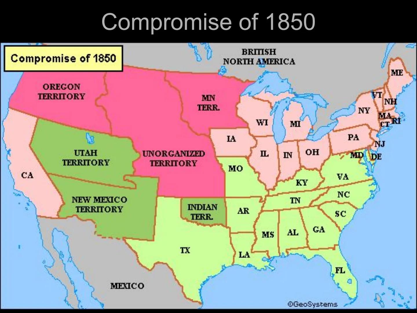 The North & South:
1820-1860
**
**
EQ: How did our country go from
Compromise to Civil War? # Differences Between the North & South

North -