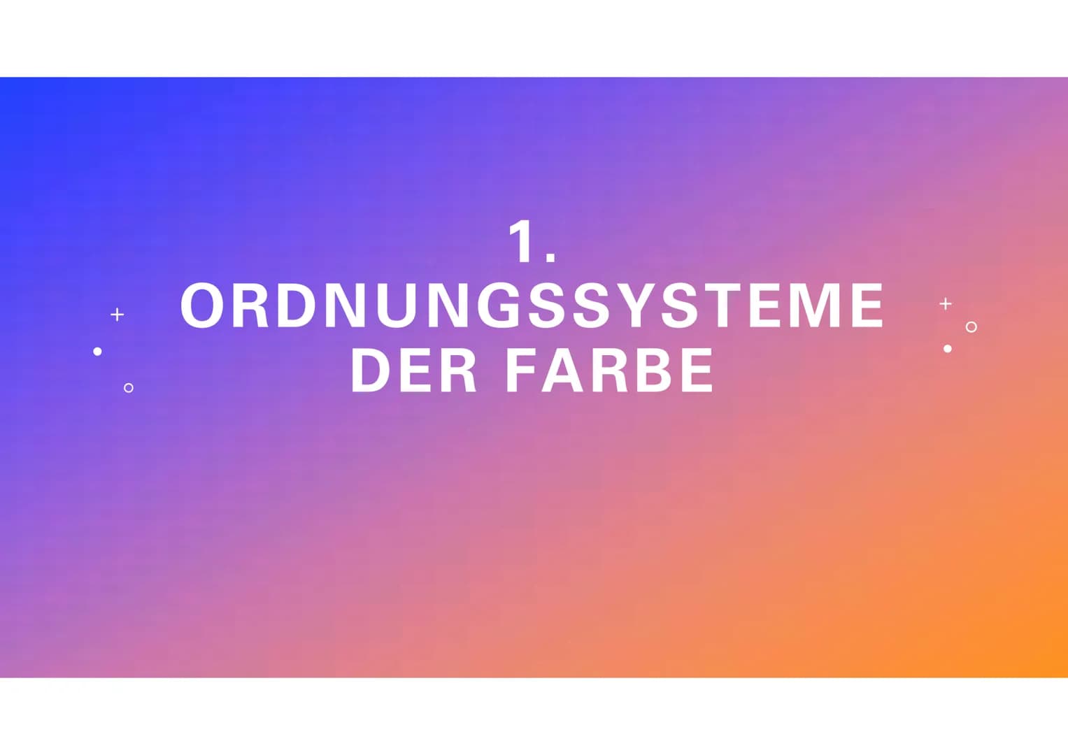 # ABIVORBEREITUNG
# KUNST - MALEREI$^{+}$.

Cécile Scherpe MALEREI
+
INAHLAT
1. Ordnungssysteme der Farbe
1.1 Farbkreis von Itten
1.2 Farbku