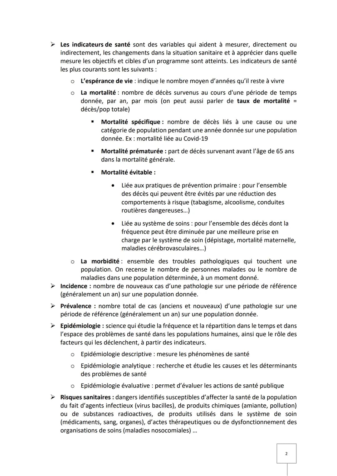 2020-2021

Première ST2S

Bilan du pôle thématique

M. NADIN
LYCEE TECHNOLOGIQUE CARREL Table des matières

Définitions - Ce que je dois sav